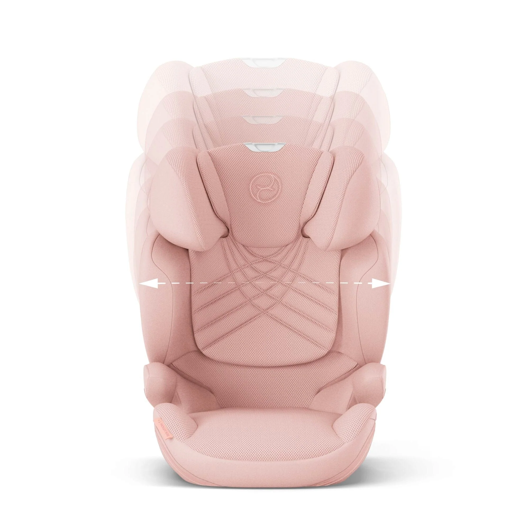 Cybex Solution T i-Fix Plus Car Seat - Peach Pink - Image 4