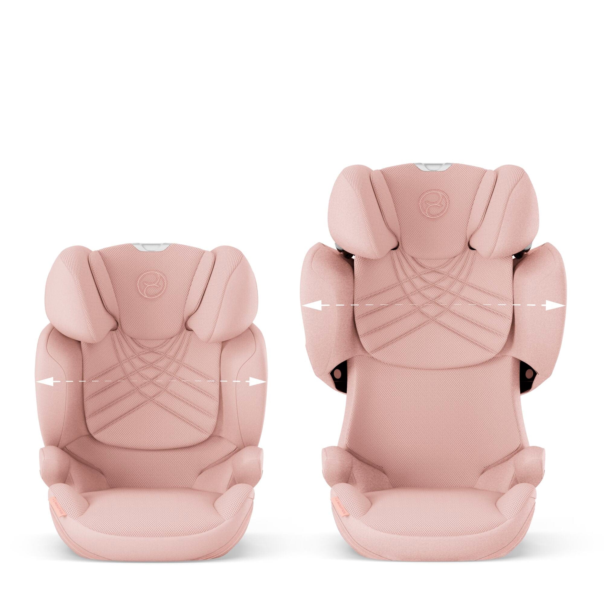 Cybex Solution T i-Fix Plus Car Seat - Peach Pink - Image 5