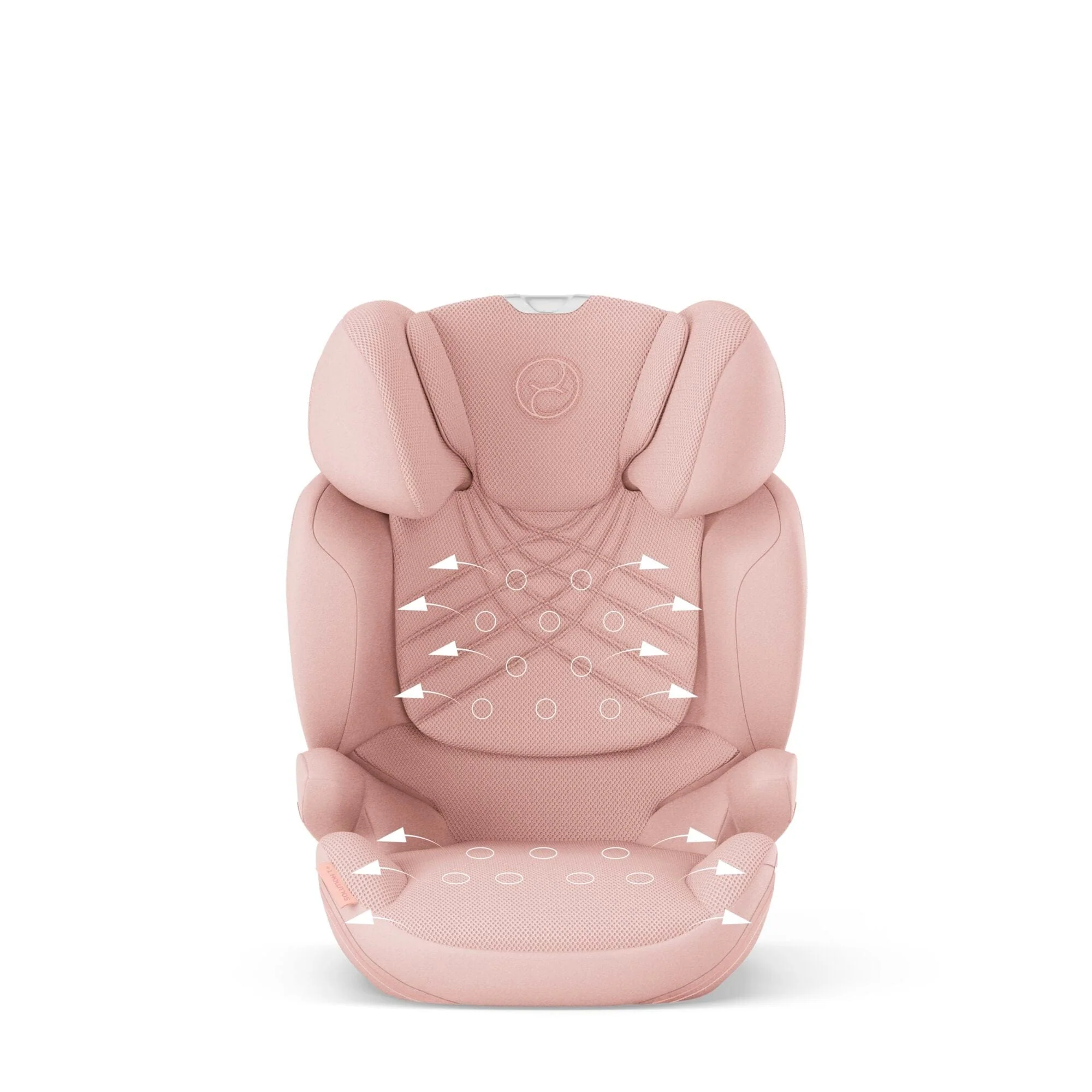 Cybex Solution T i-Fix Plus Car Seat - Peach Pink - Image 7