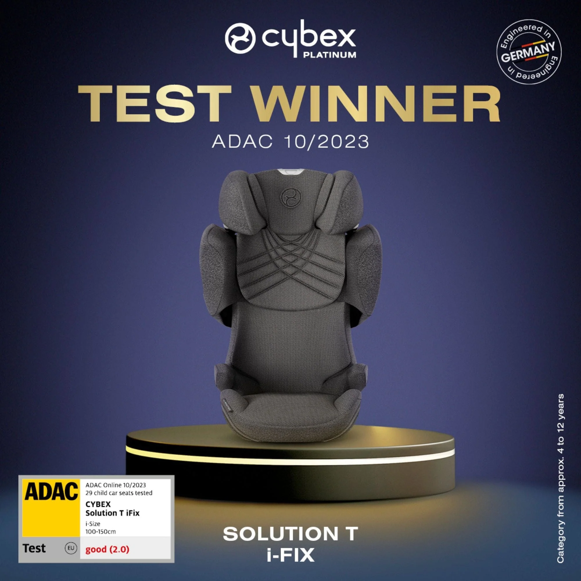 Cybex Solution T i-Fix Plus Car Seat - Cozy Beige - Image 10