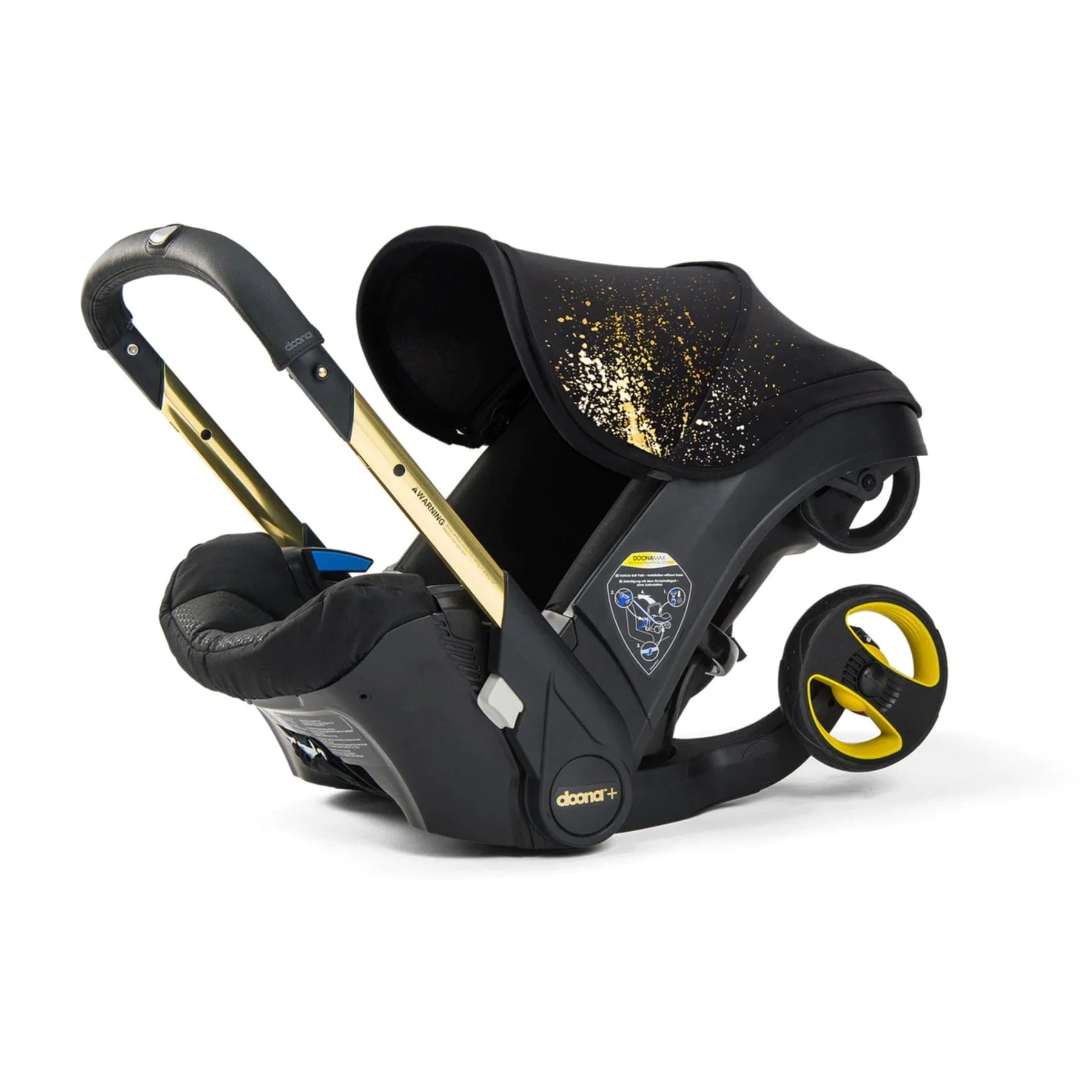 Doona Car Seat Limited Edition inc FREE SEAT PROTECTOR - Gold - Image 4