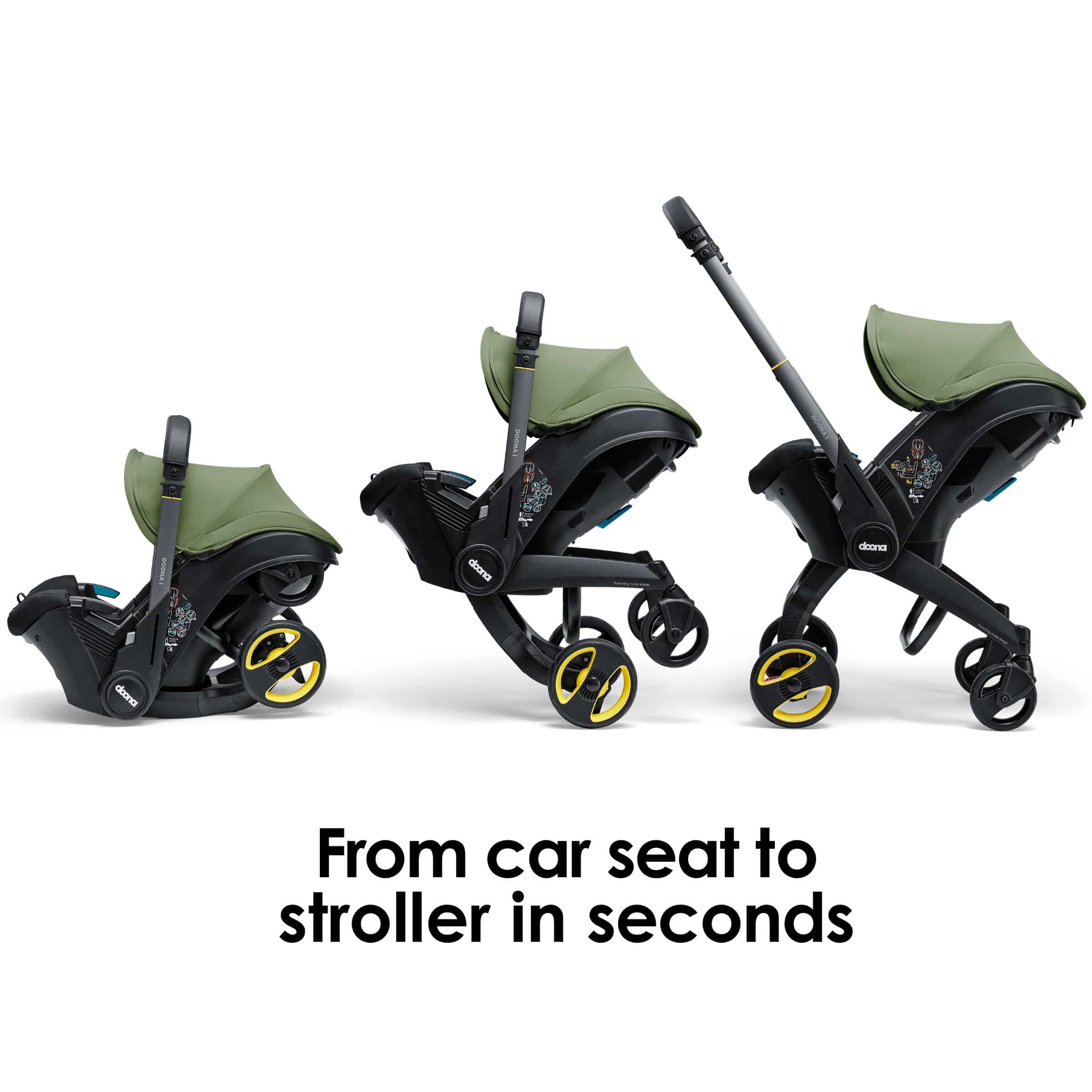 Doona i Infant Car Seat - Desert Green - Image 3