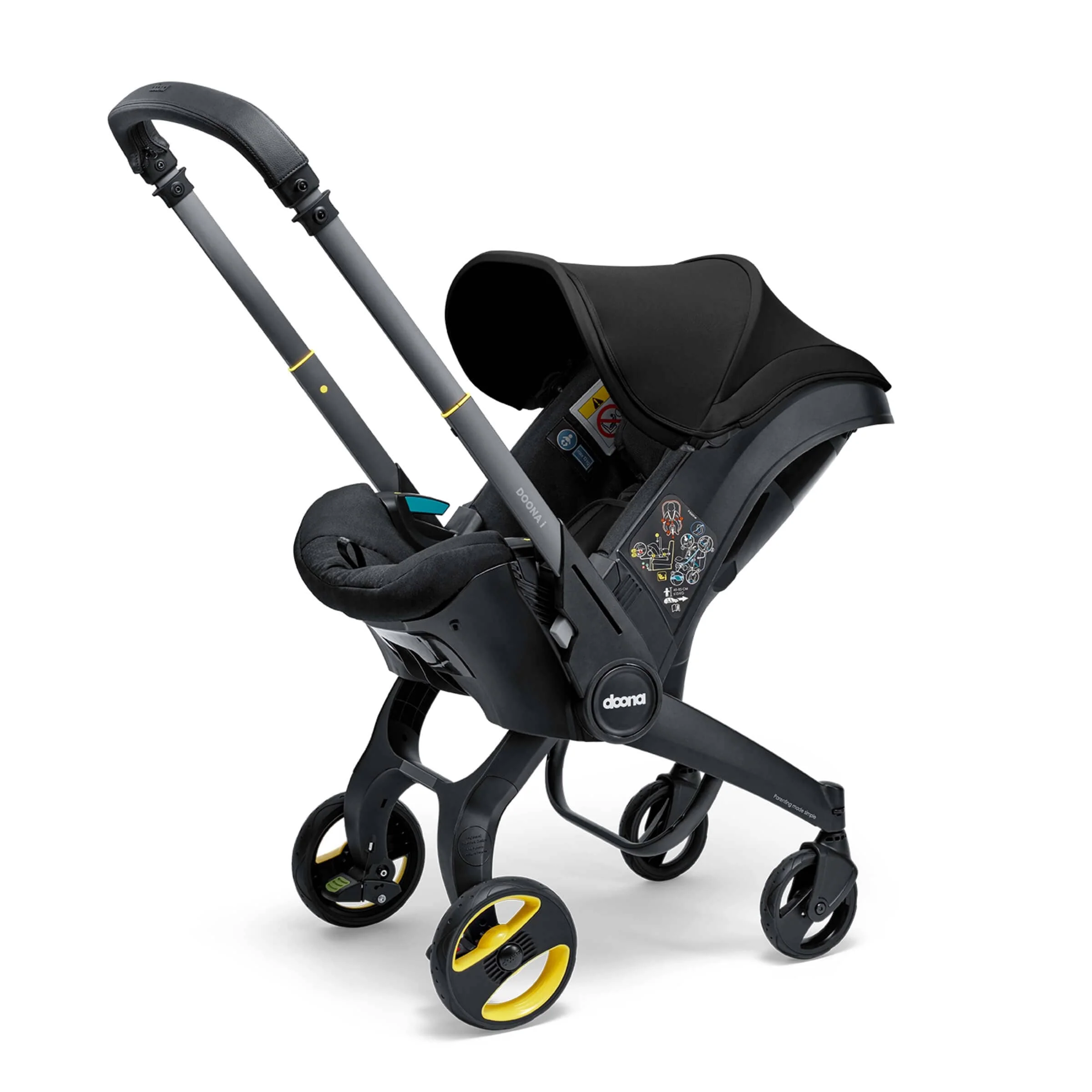 Doona i Infant Car Seat - Nitro Black - Image 4