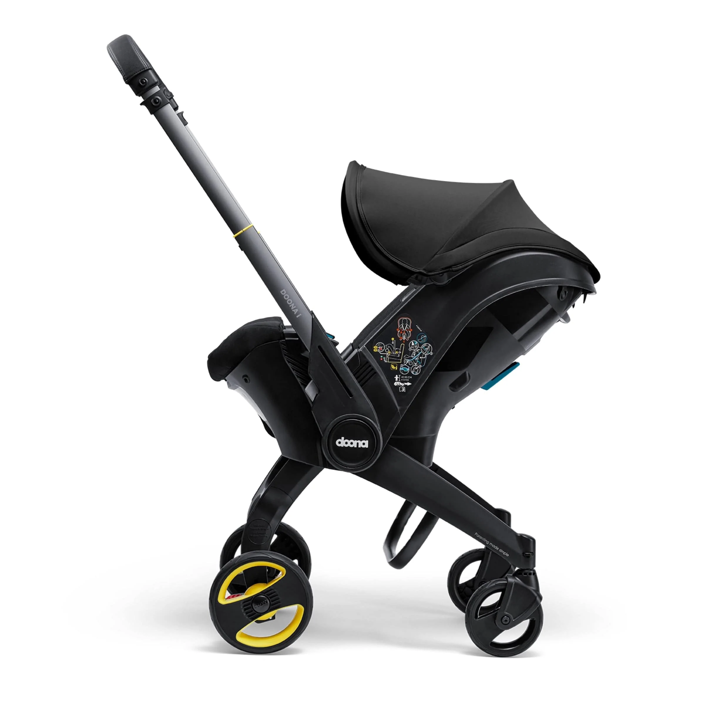 Doona i Infant Car Seat - Nitro Black - Image 7