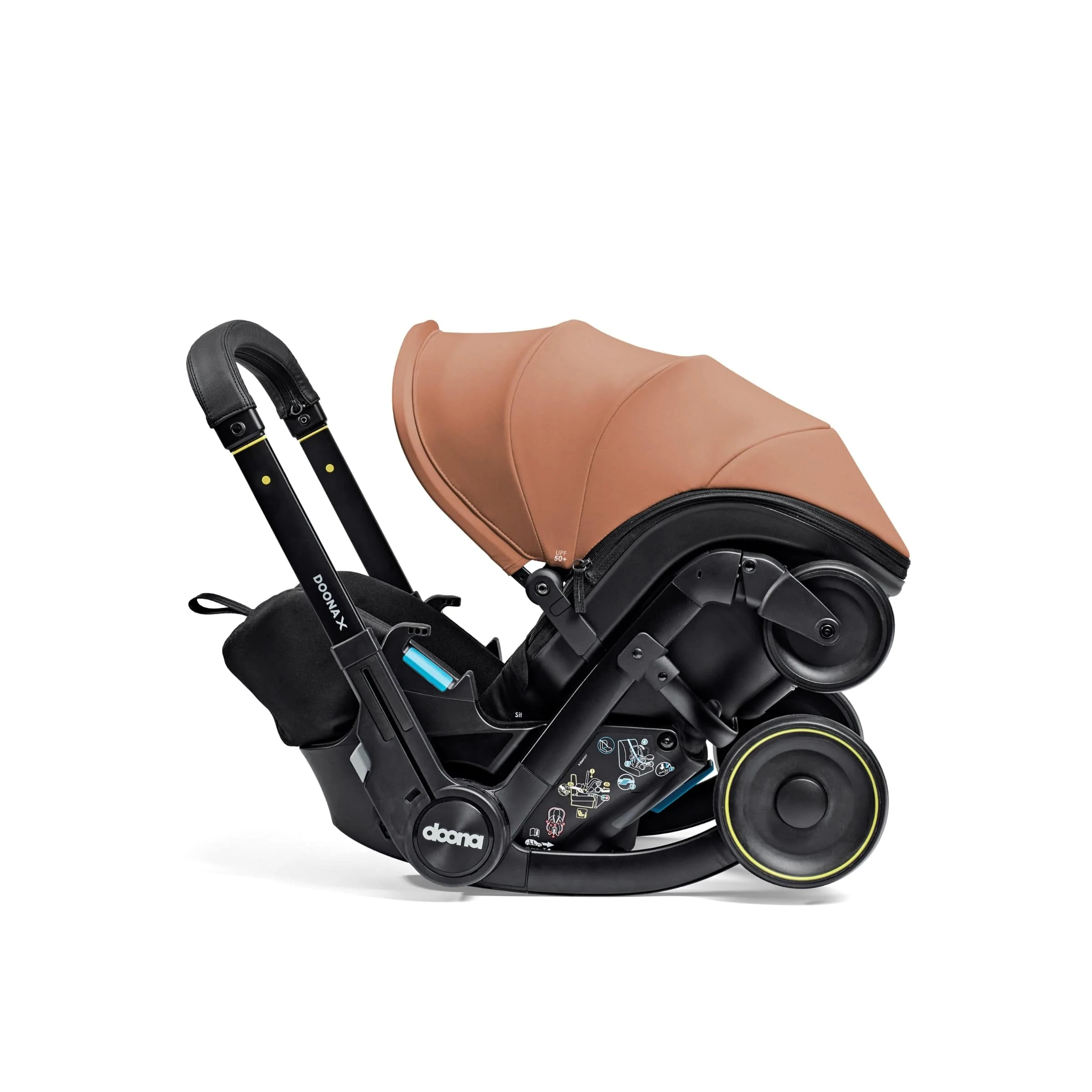 Doona X Infant Car Seat & Stroller - Terracotta - Image 6