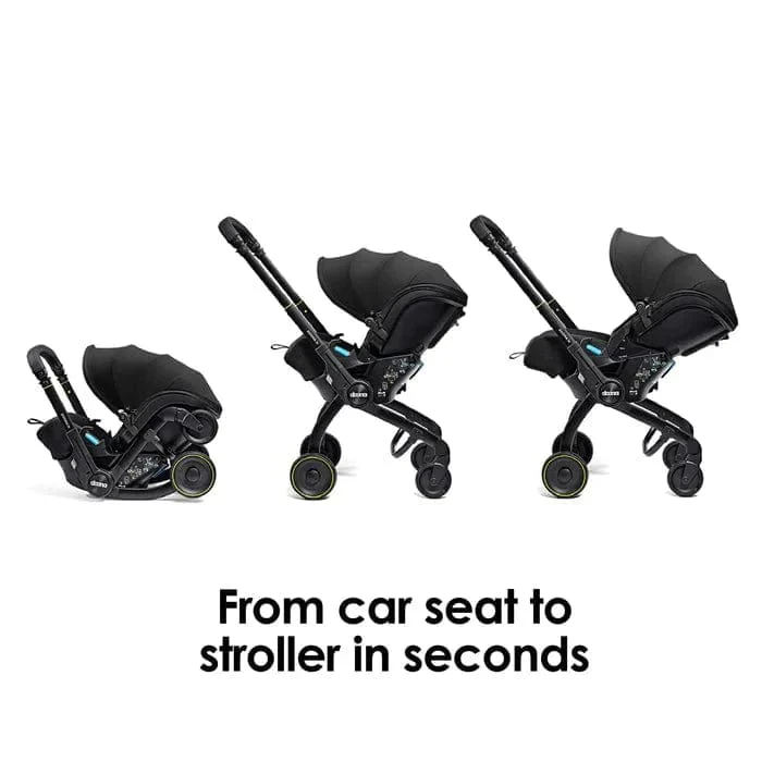 Doona X Infant Car Seat & Stroller with Base - Nitro Black - Image 3