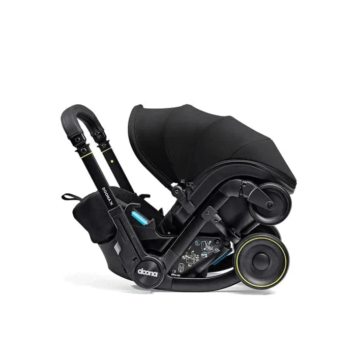 Doona X Infant Car Seat & Stroller with Base - Nitro Black - Image 6