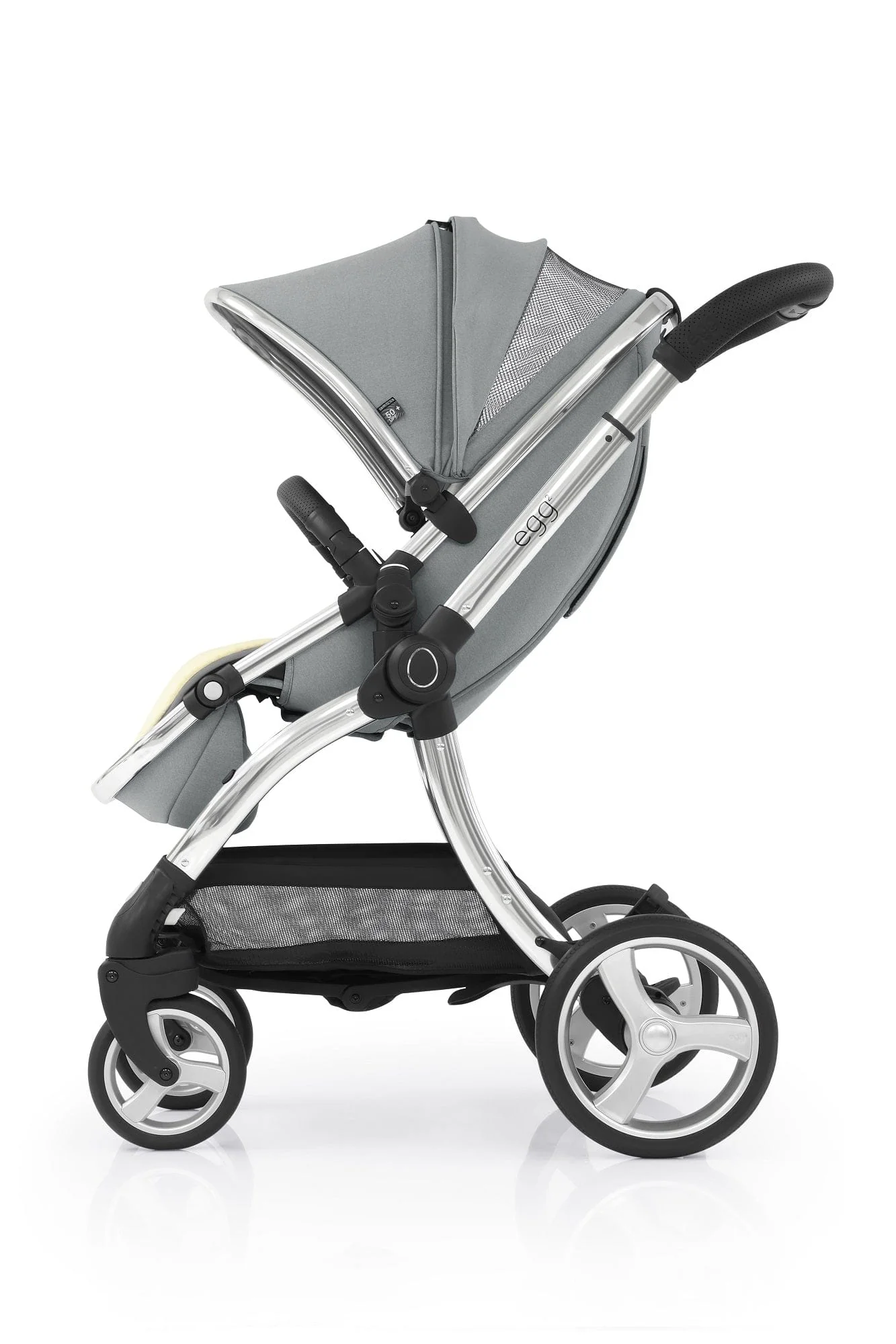 Egg 2 Tandem Stroller - Monument Grey - Image 4