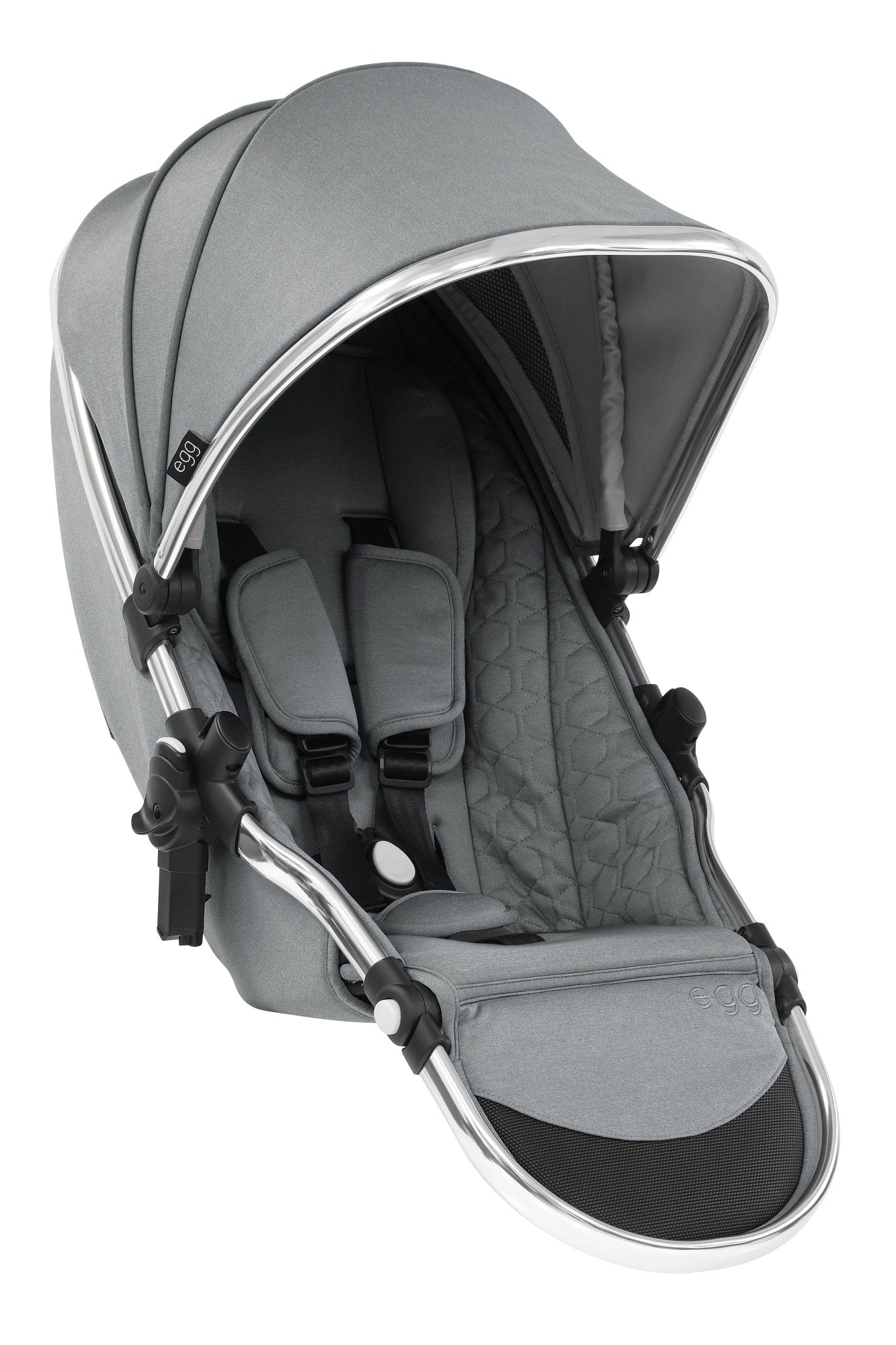 Egg 2 Tandem Stroller - Monument Grey - Image 5