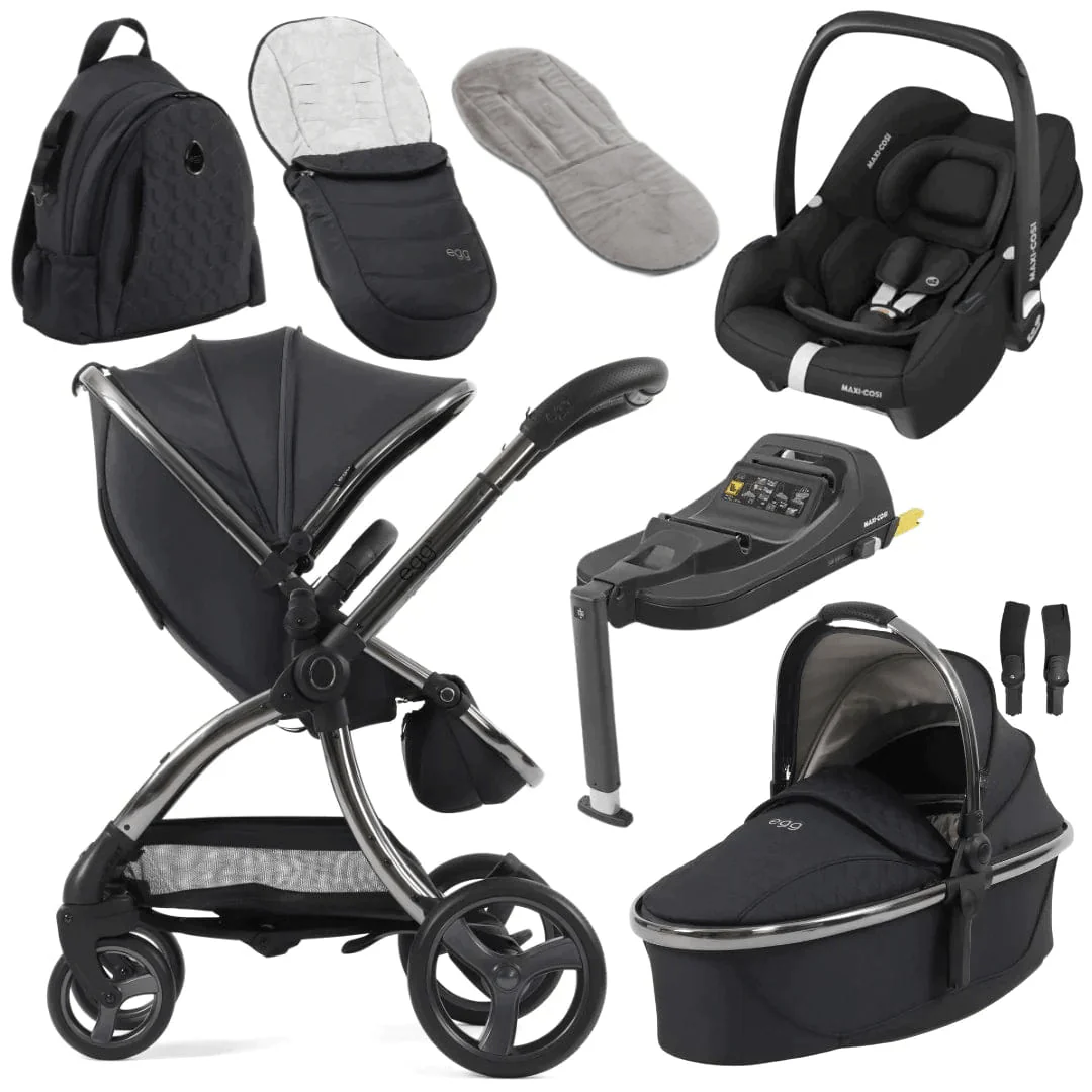 Egg 3 Luxury Cabriofix i-Size Travel System - Carbonite - Image 3
