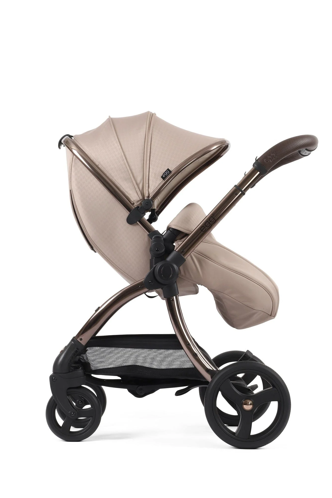 Egg 3 Luxury Cabriofix i-Size Travel System - Houndstooth Almond - Image 25