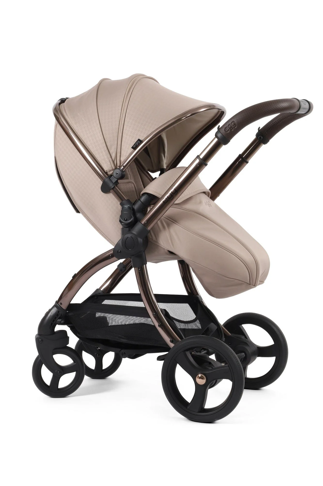 Egg 3 Luxury Cabriofix i-Size Travel System - Houndstooth Almond - Image 26