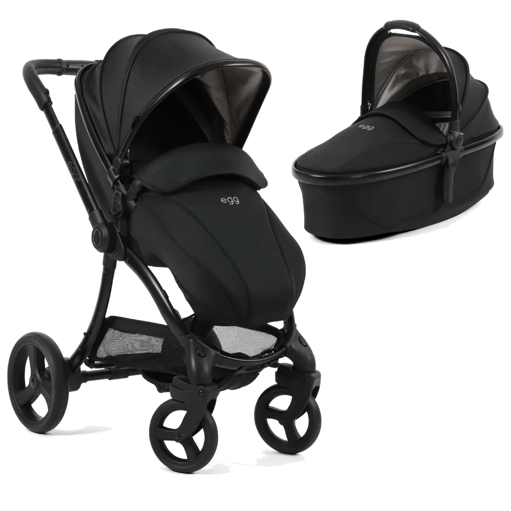 Egg 3 Luxury Cabriofix i-Size Travel System - Houndstooth Black - Image 2