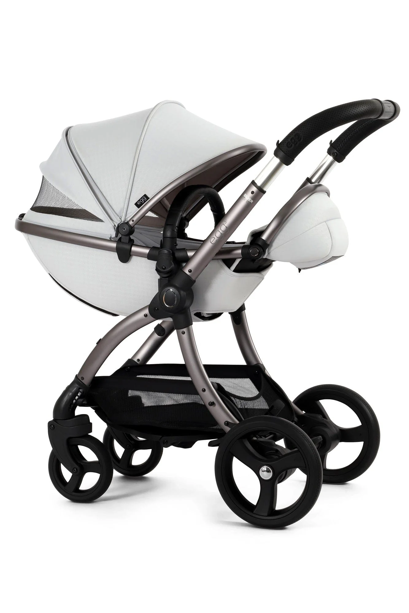 Egg 3 Luxury Cabriofix i-Size Travel System - Houndstooth Silver - Image 58