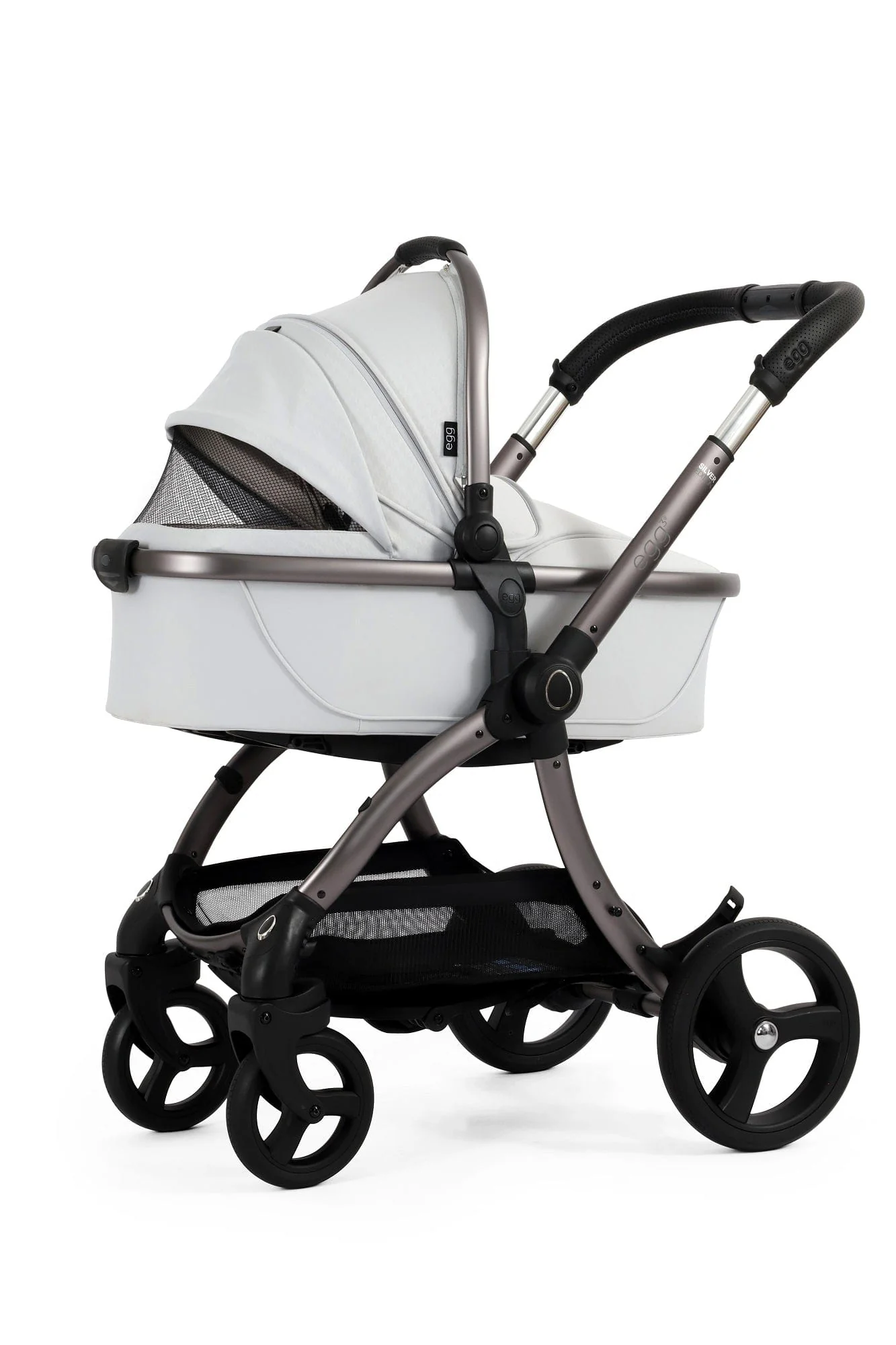 Egg 3 Luxury Cabriofix i-Size Travel System - Houndstooth Silver - Image 6