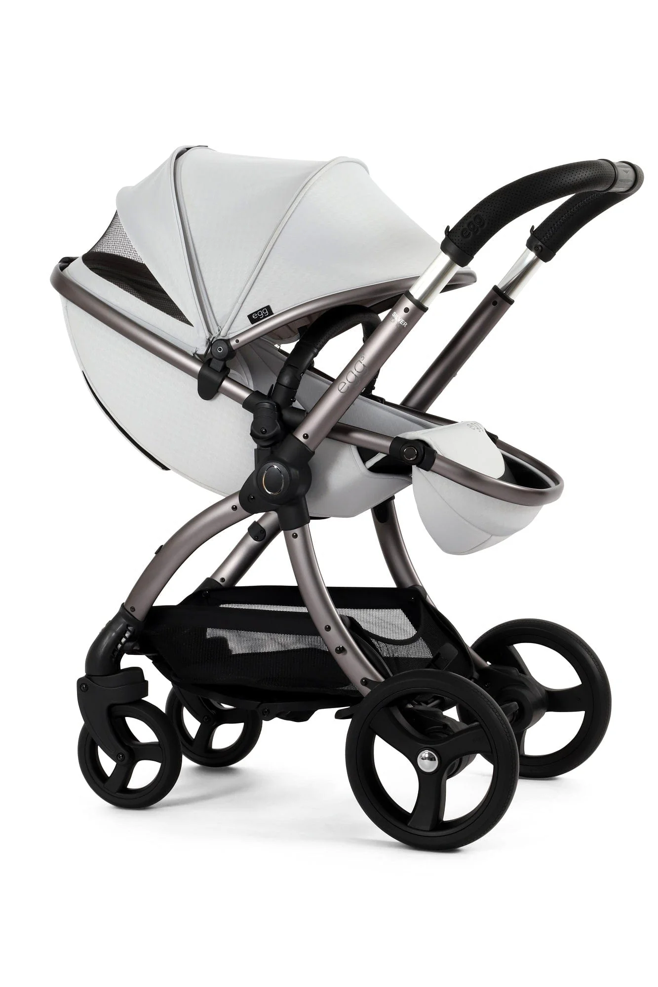 Egg 3 Luxury Cabriofix i-Size Travel System - Houndstooth Silver - Image 62