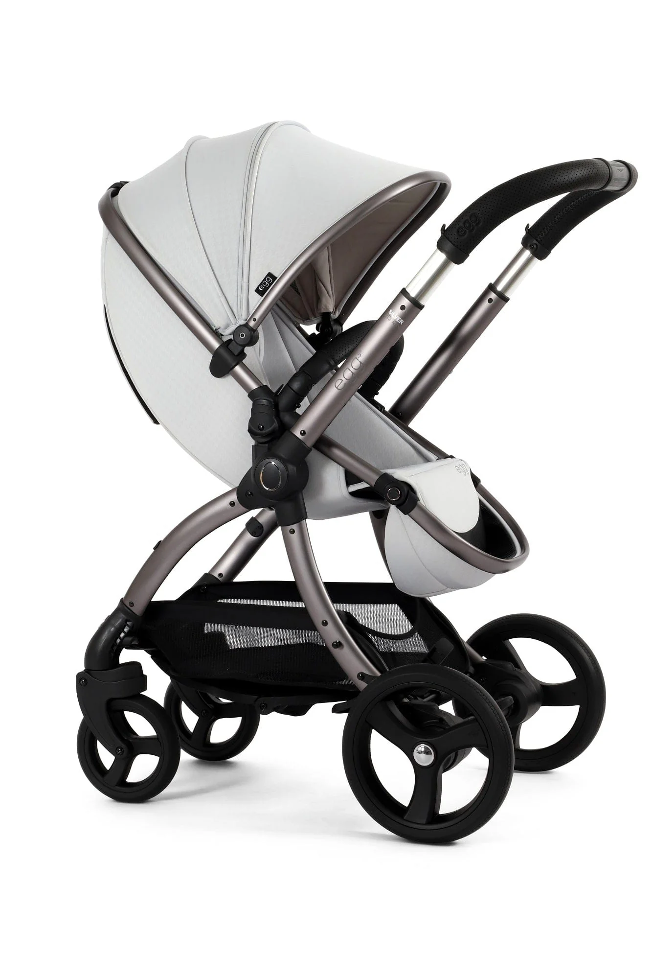 Egg 3 Luxury Cabriofix i-Size Travel System - Houndstooth Silver - Image 64