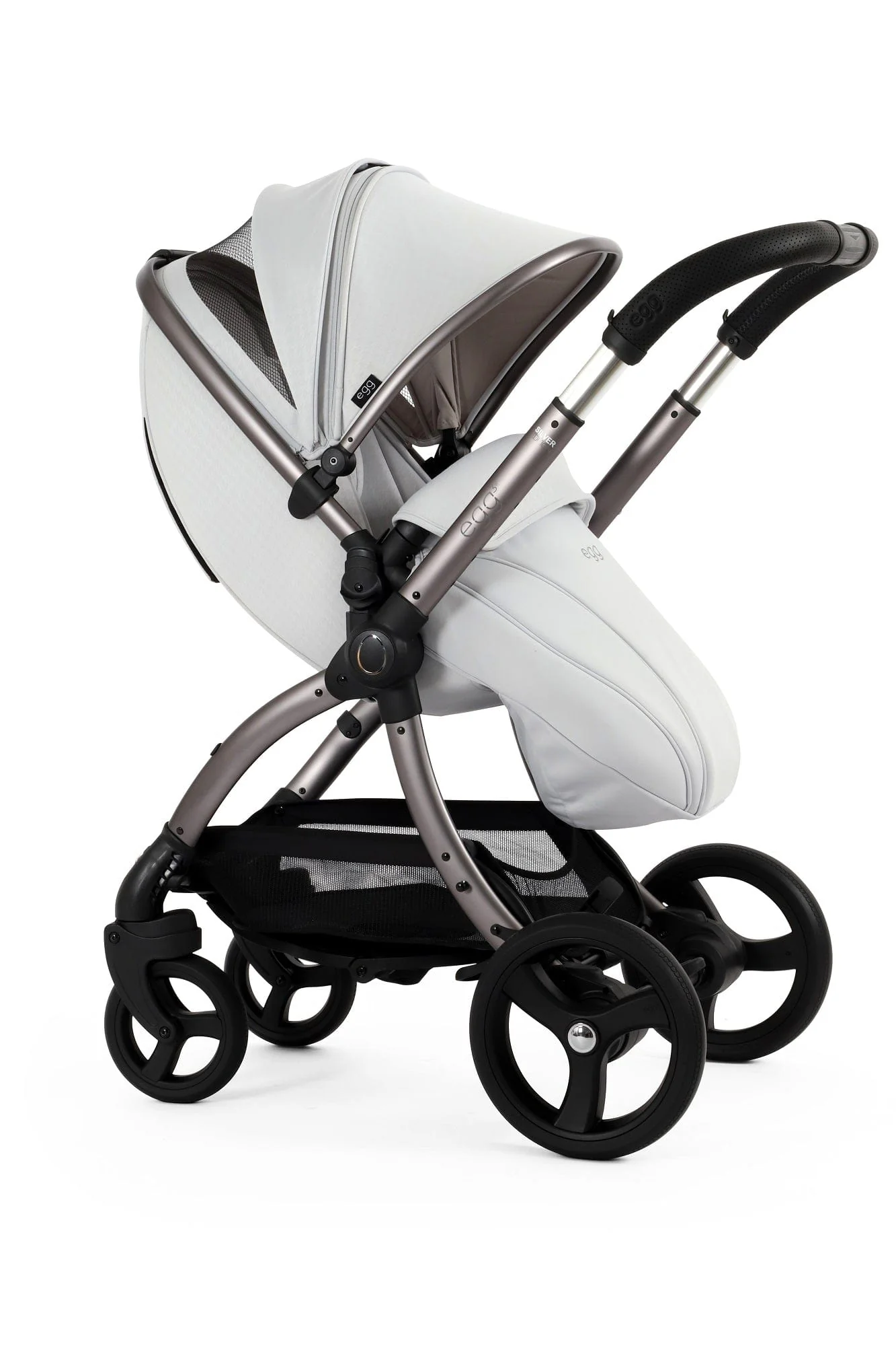 Egg 3 Luxury Cabriofix i-Size Travel System - Houndstooth Silver - Image 70