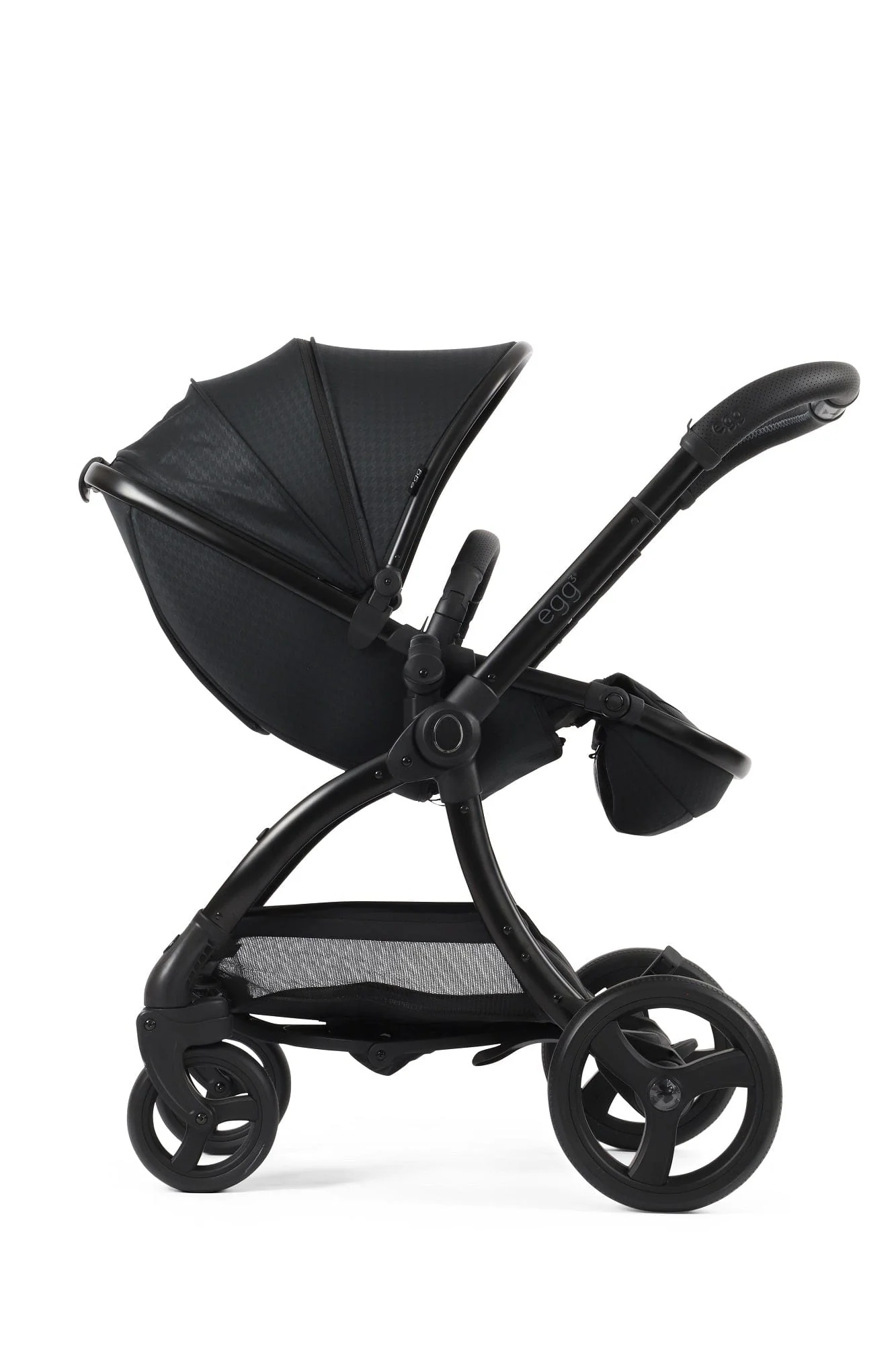 Egg 3 Luxury Cloud T i-Size Travel System - Houndstooth Black - Image 10