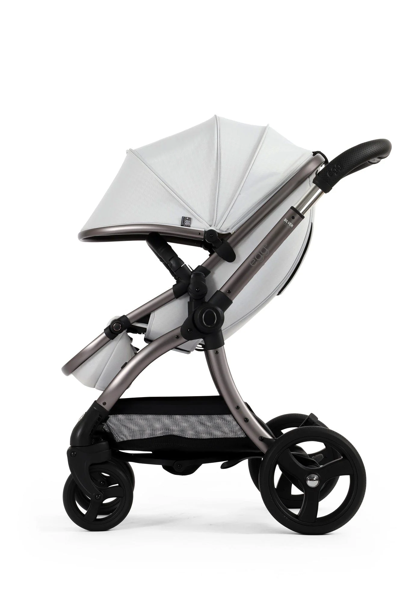 Egg 3 Luxury Cloud T i-Size Travel System - Houndstooth Silver - Image 25