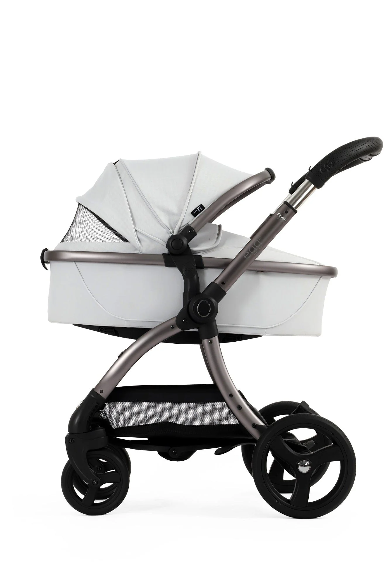 Egg 3 Luxury Cloud T i-Size Travel System - Houndstooth Silver - Image 30