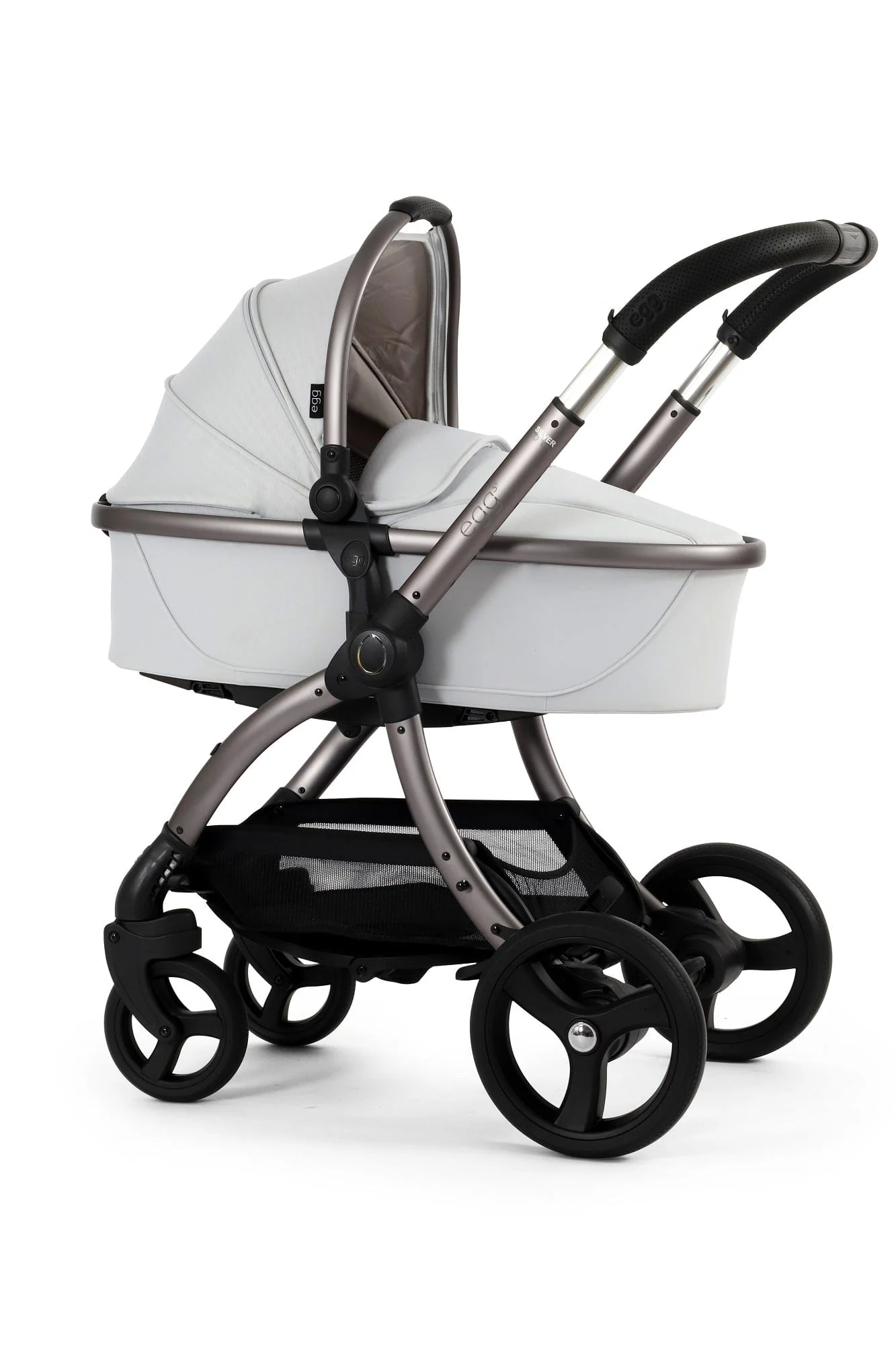 Egg 3 Luxury Cloud T i-Size Travel System - Houndstooth Silver - Image 47