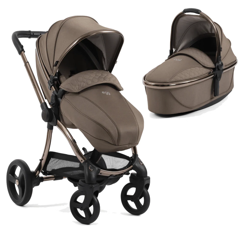 Egg 3 Luxury Cloud T i-Size Travel System - Mink - Image 2