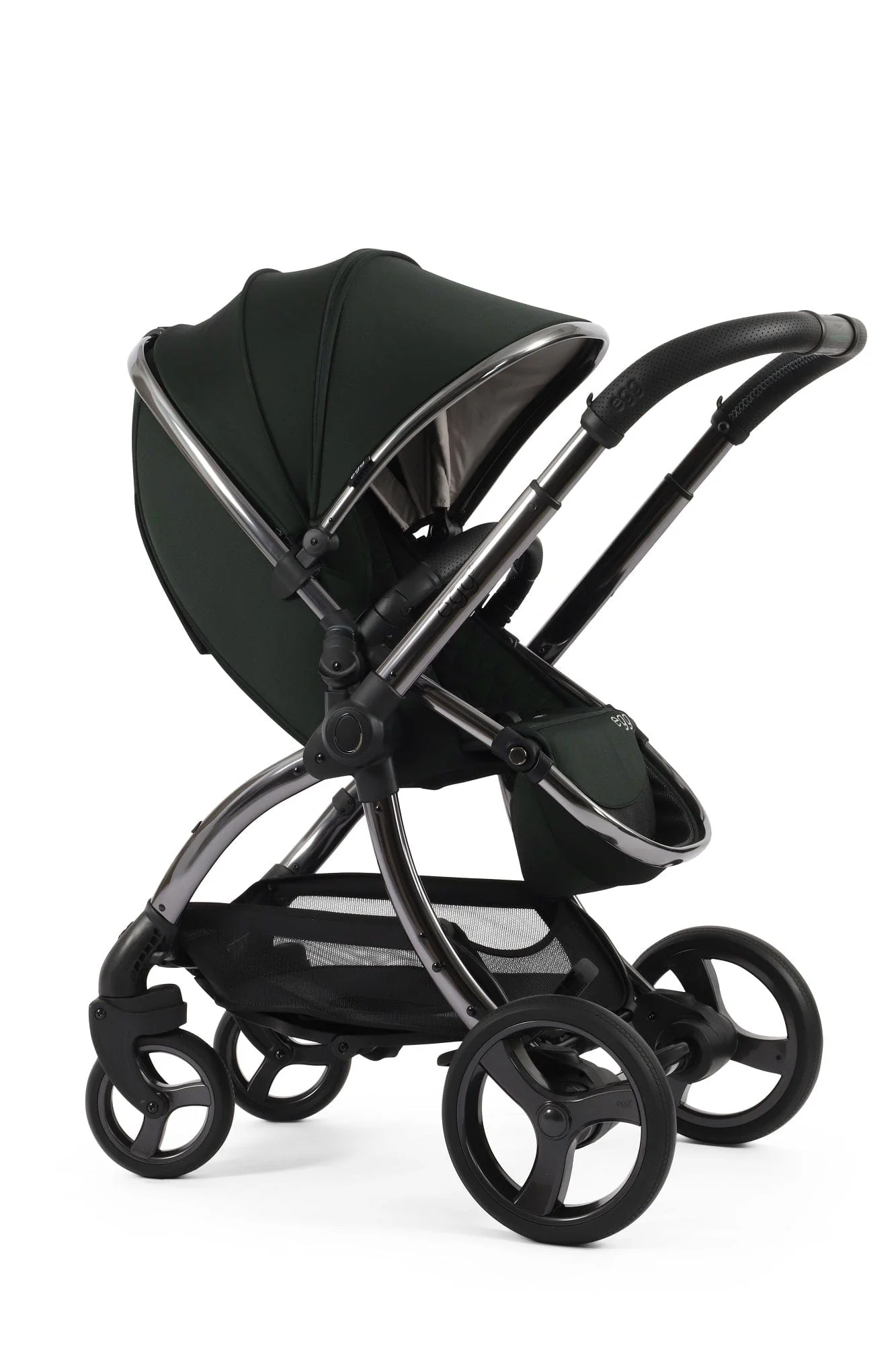 Egg 3 Stroller and Carrycot - Black Olive - Image 15