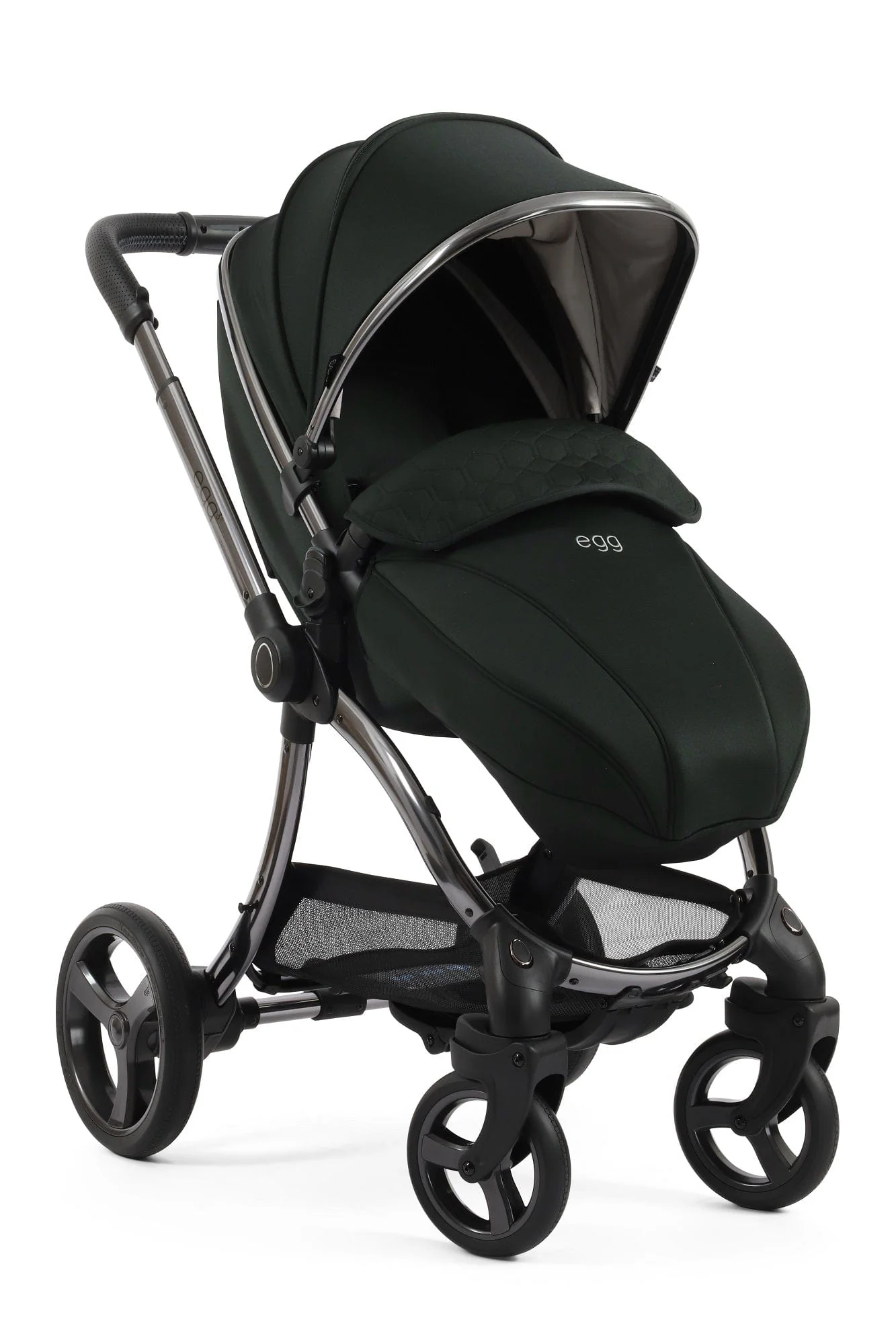 Egg 3 Stroller and Carrycot - Black Olive - Image 2