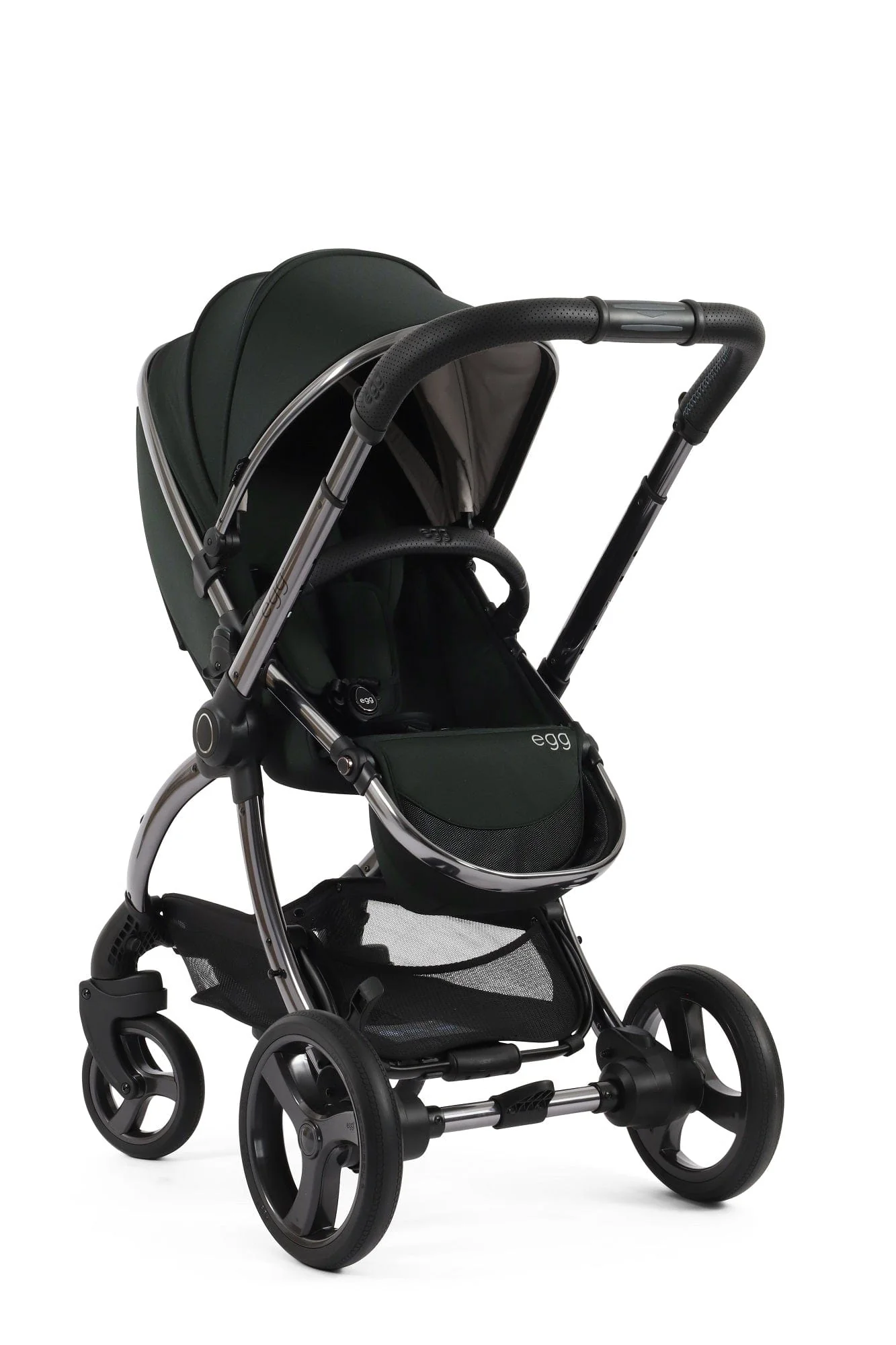 Egg 3 Stroller and Carrycot - Black Olive - Image 6