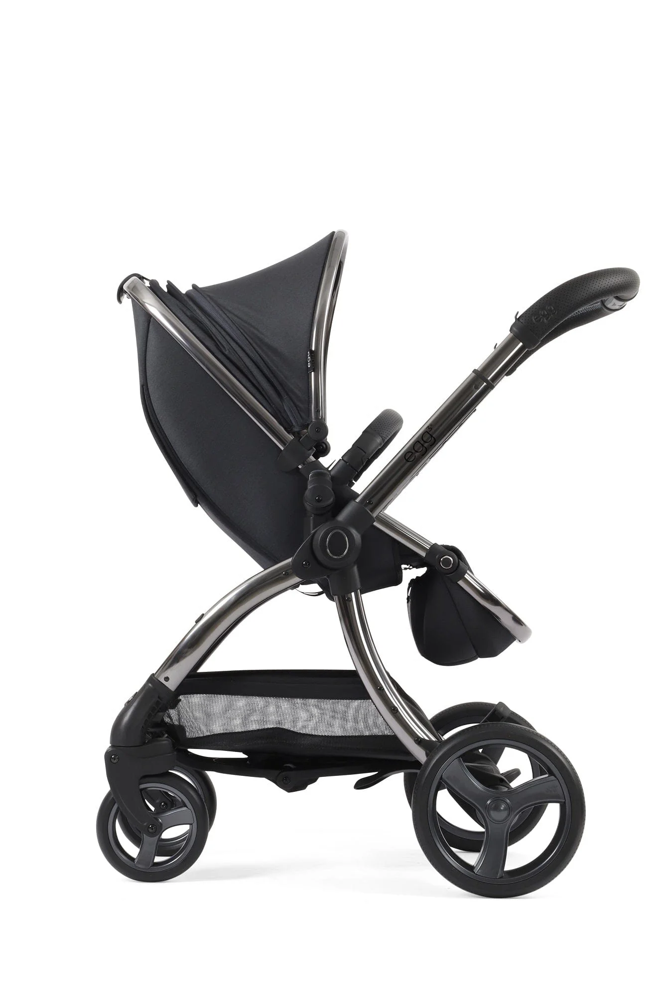 Egg 3 Stroller and Carrycot - Carbonite - Image 4