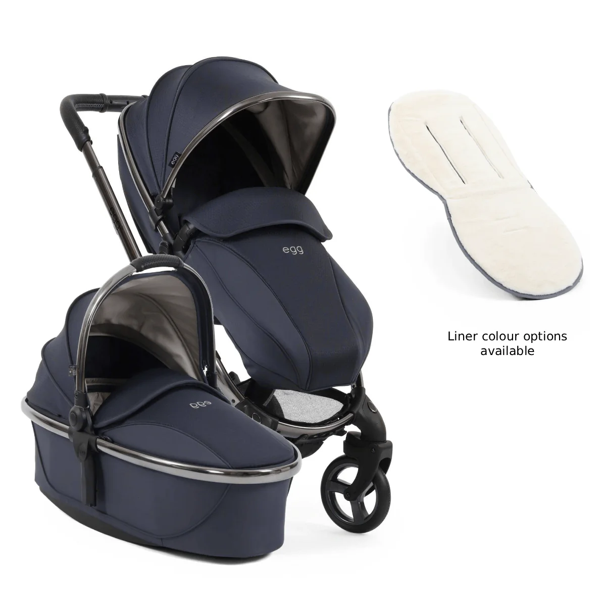 Egg 3 Stroller and Carrycot - Celestial
