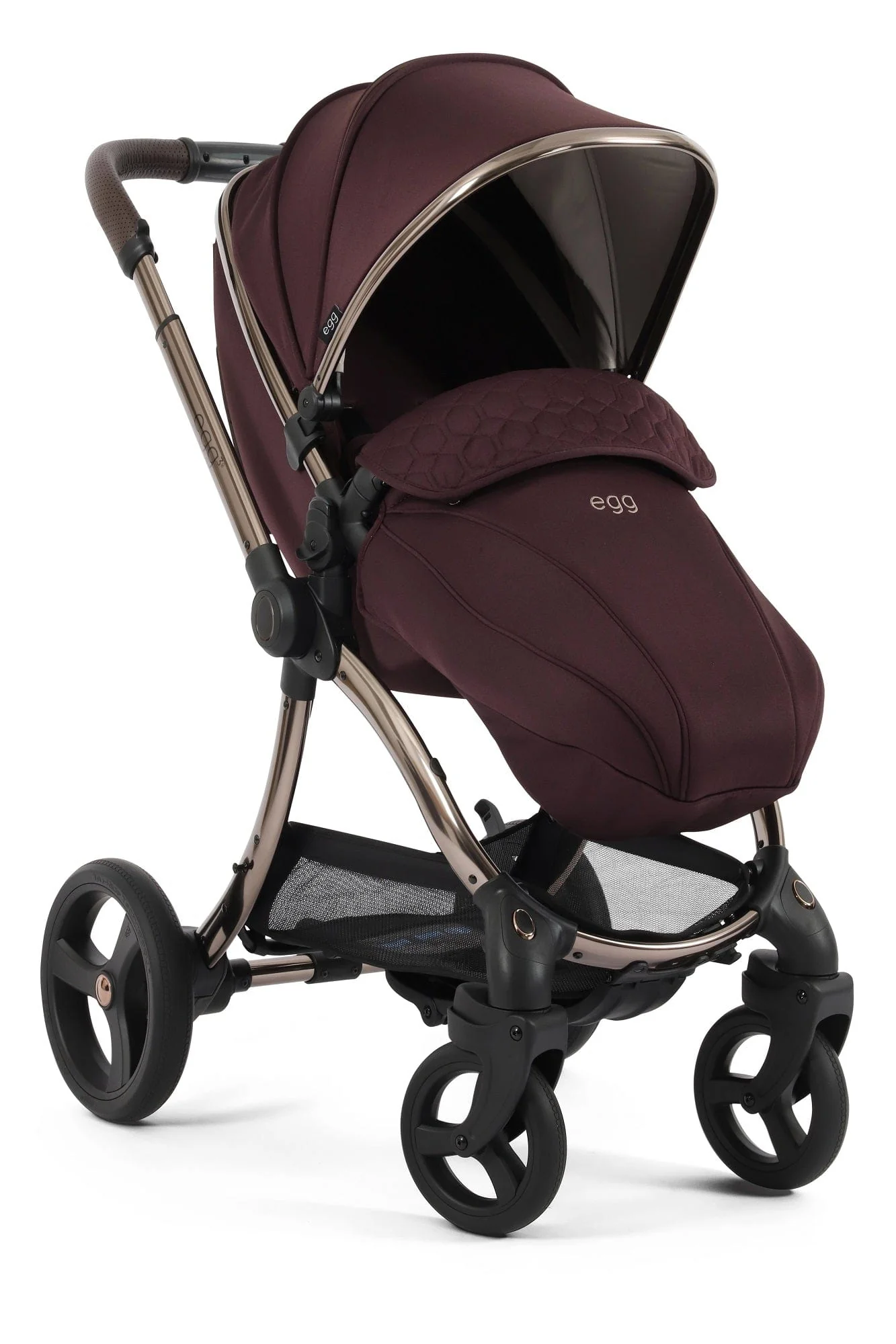 Egg 3 Stroller and Carrycot - Mulberry - Image 6