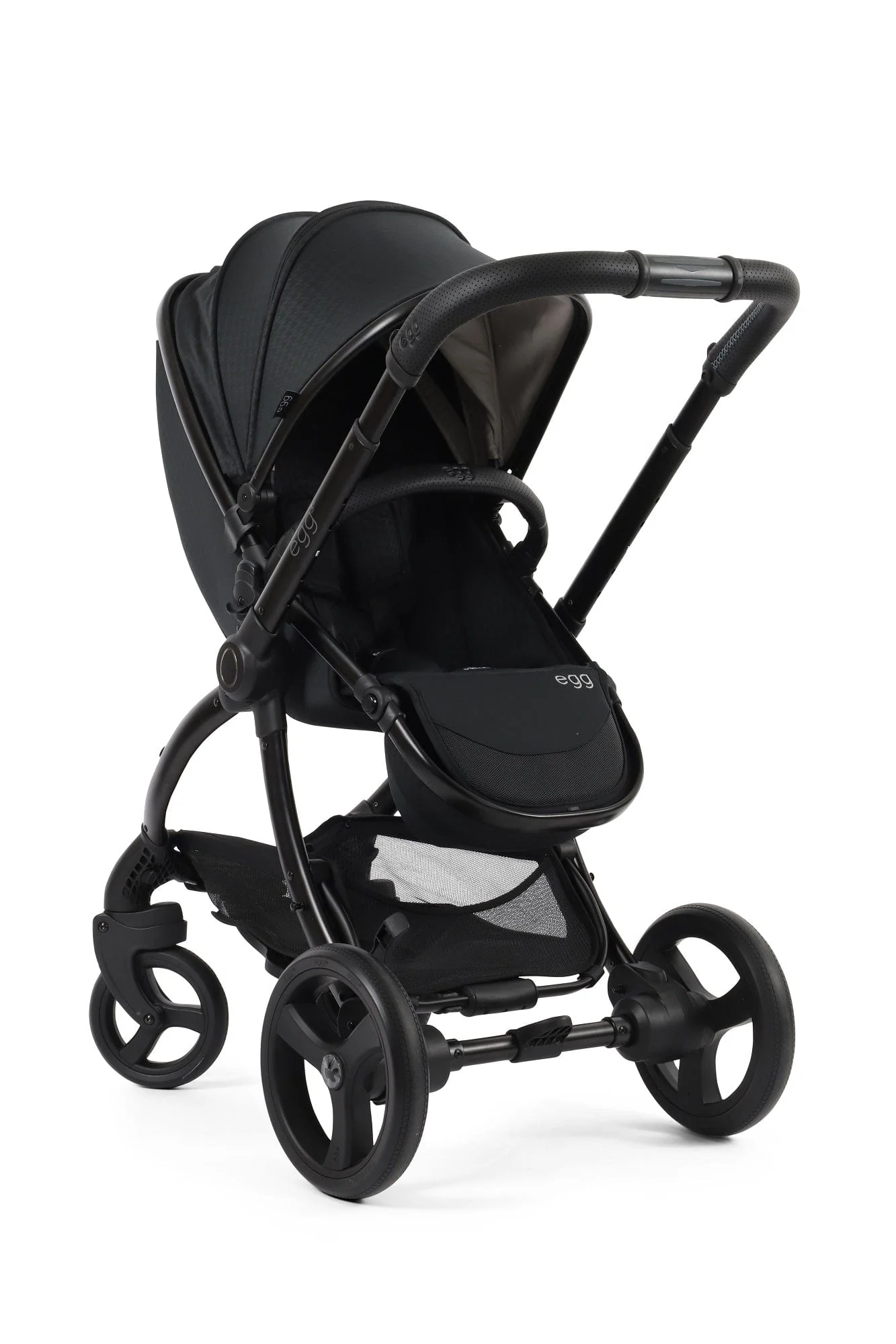 Egg 3 Stroller - Houndstooth Black - Image 11