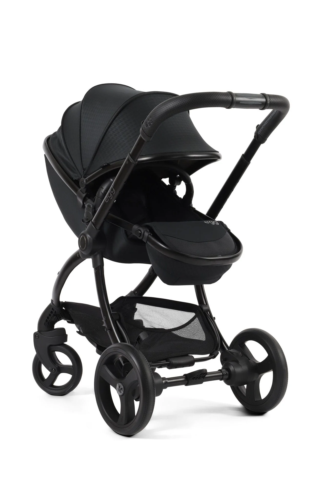 Egg 3 Stroller - Houndstooth Black - Image 12