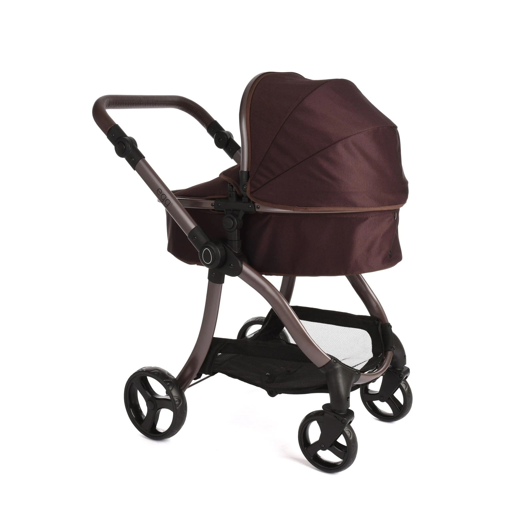 Egg Dolls Pram by Roma - Mulberry - Image 4