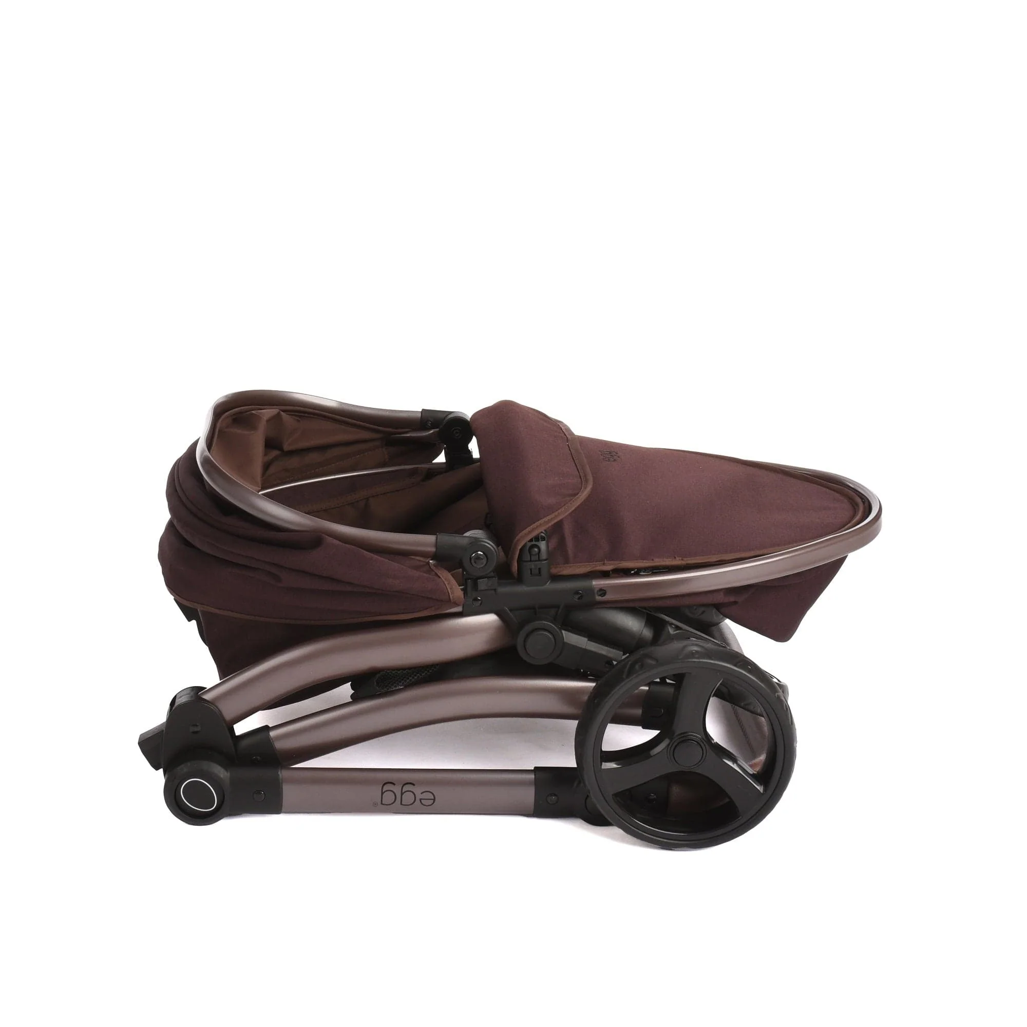 Egg Dolls Pram by Roma - Mulberry - Image 8