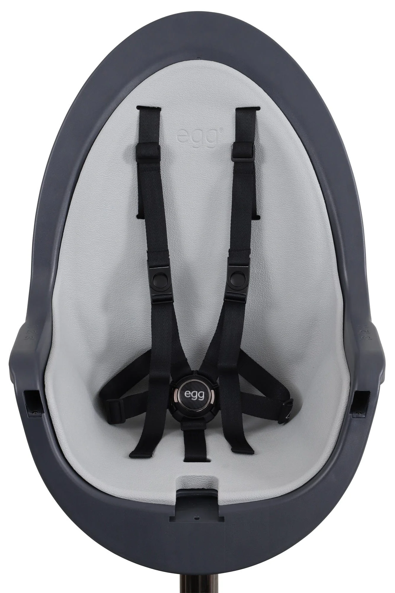 Egg Highchair - Grey/Grey - Image 14