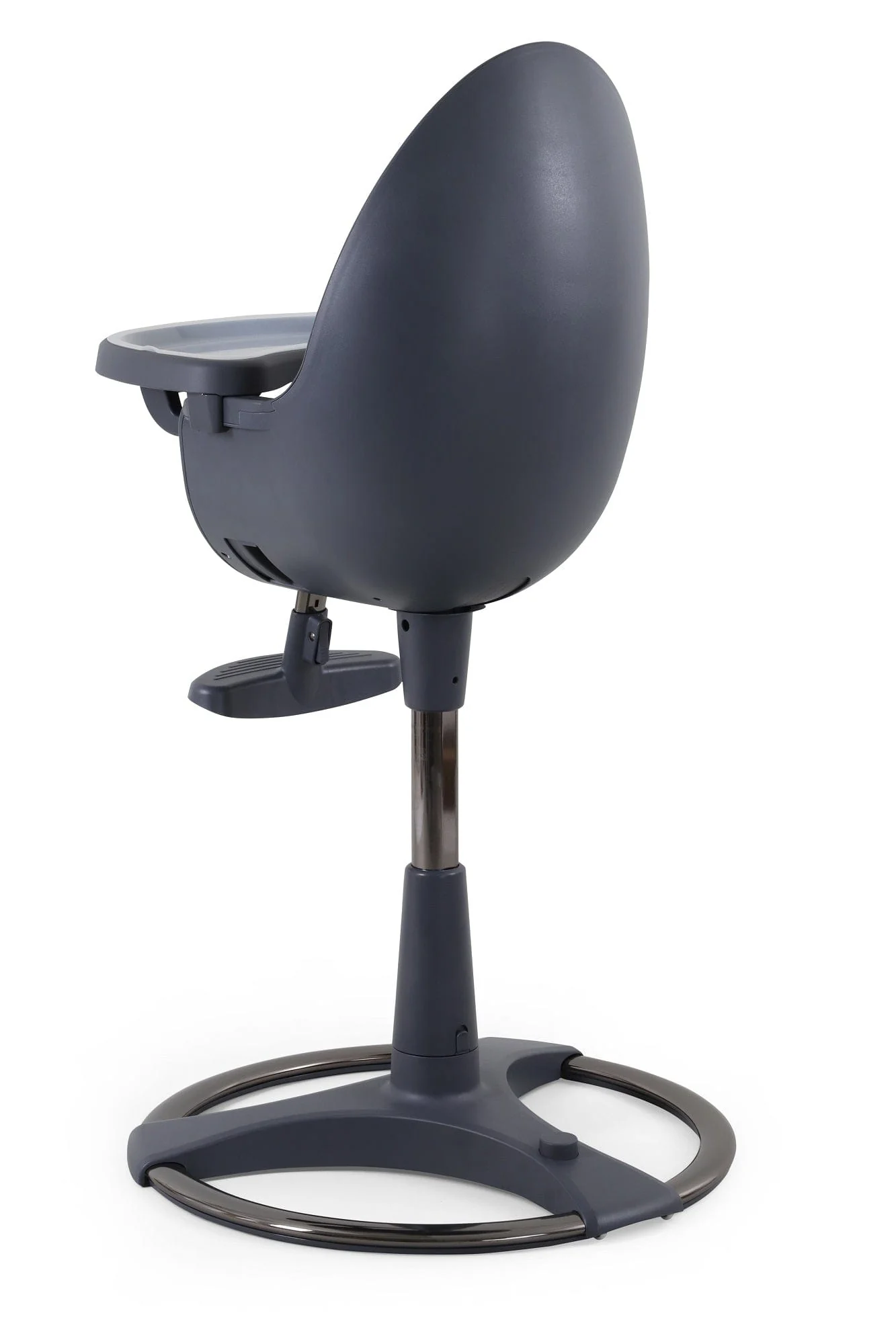 Egg Highchair - Grey/Grey - Image 5