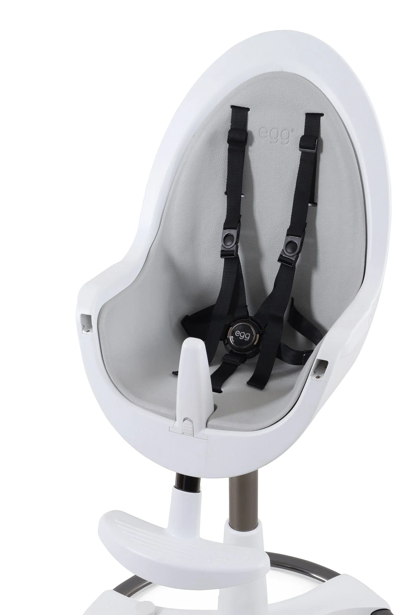 Egg Highchair - White/Grey - Image 17