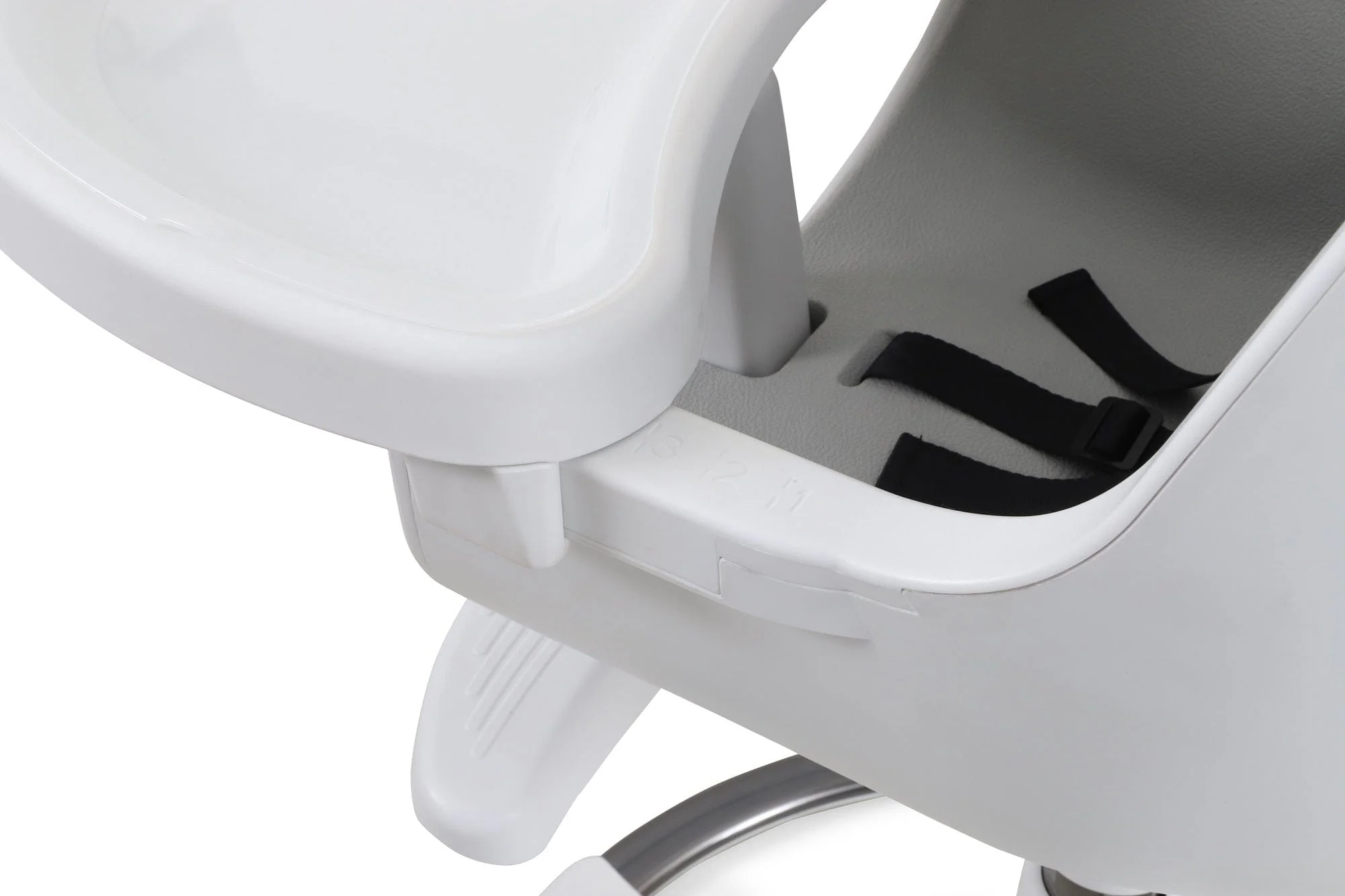 Egg Highchair - White/Grey - Image 23