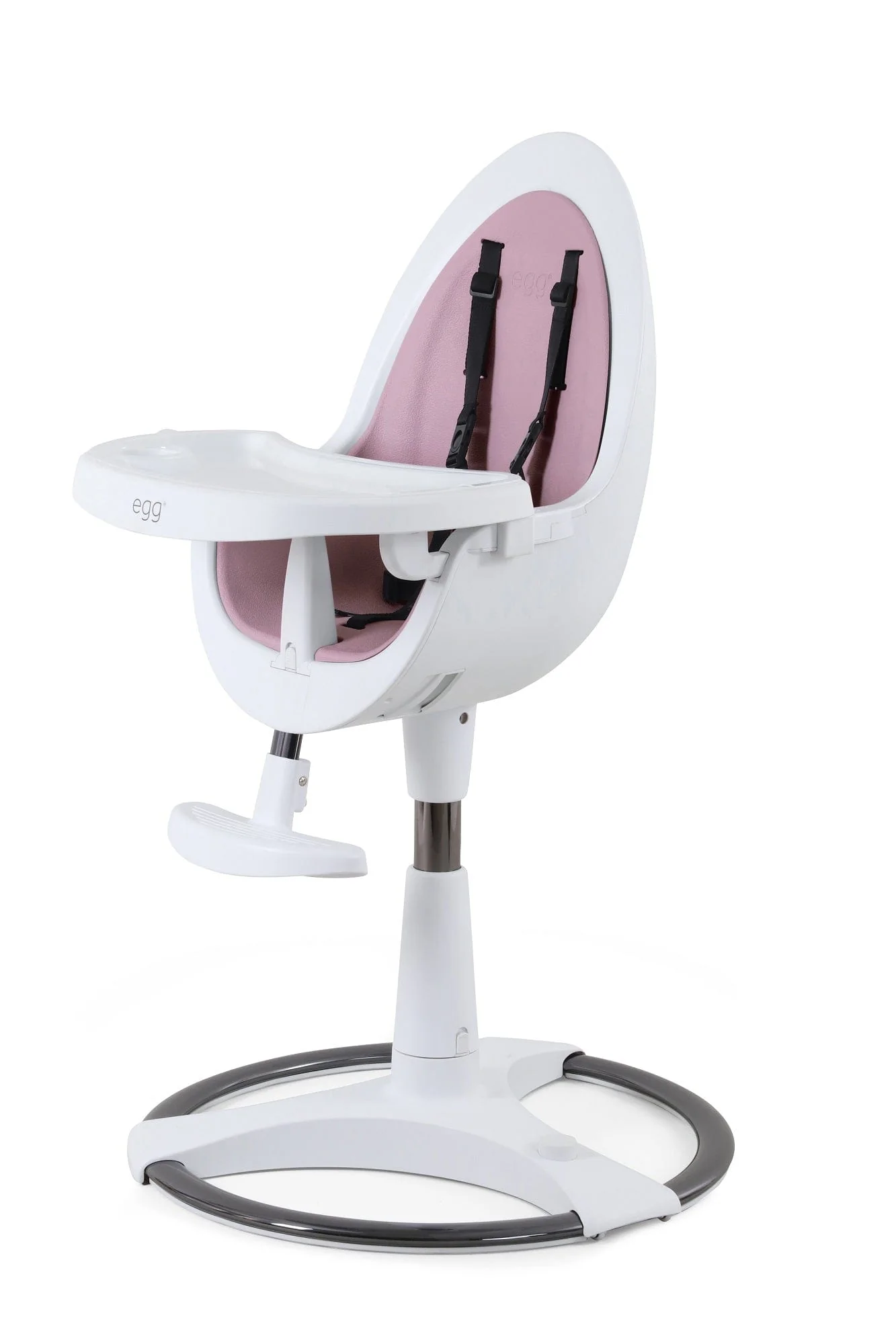 Egg Highchair - White/Pink