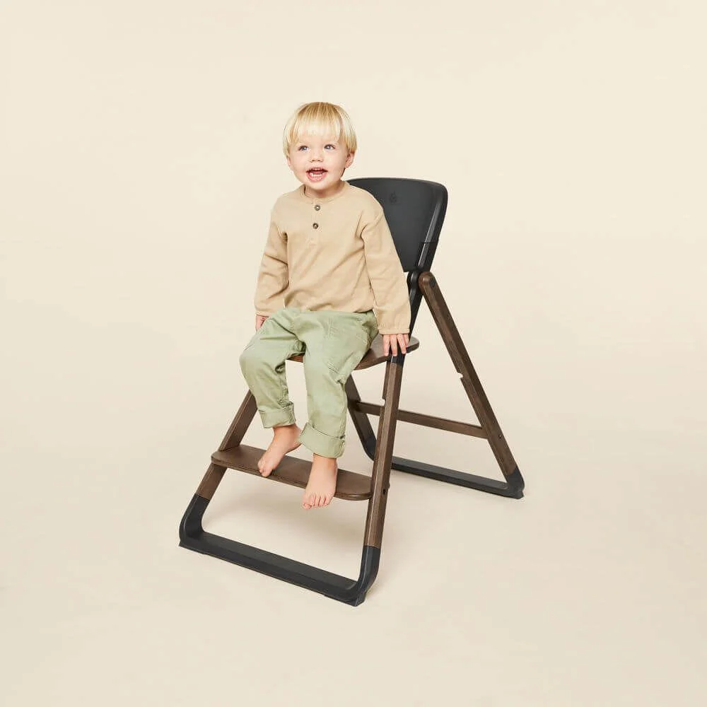 Ergobaby Evolve Highchair with Kitchen Helper Set - Dark Wood - Image 3