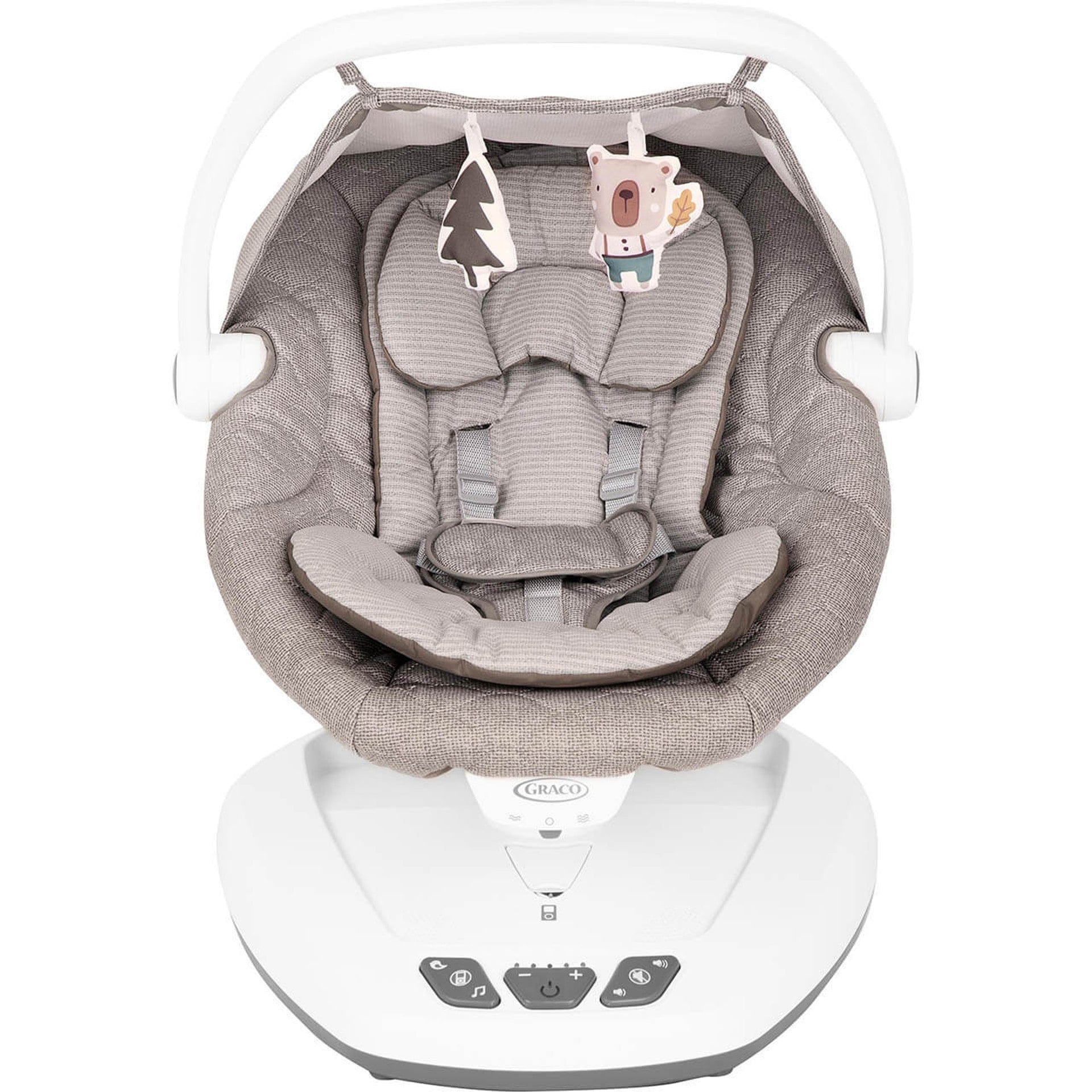 Graco Move With Me Swing with Canopy - Little Adventures - Image 2