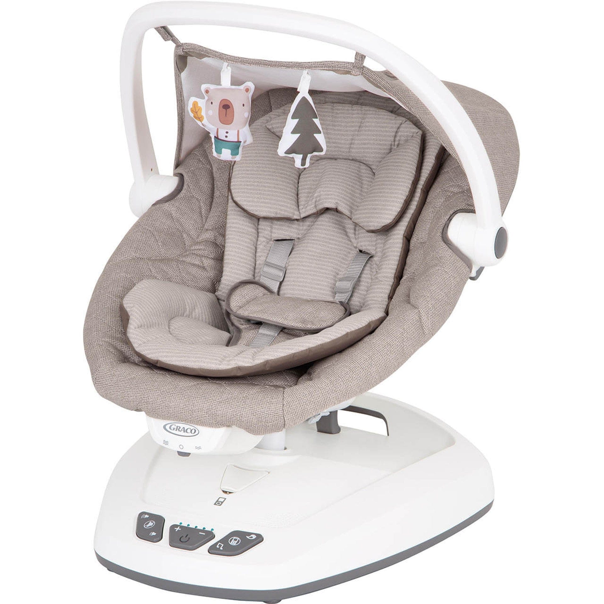 Graco Move With Me Swing with Canopy - Little Adventures - Image 3