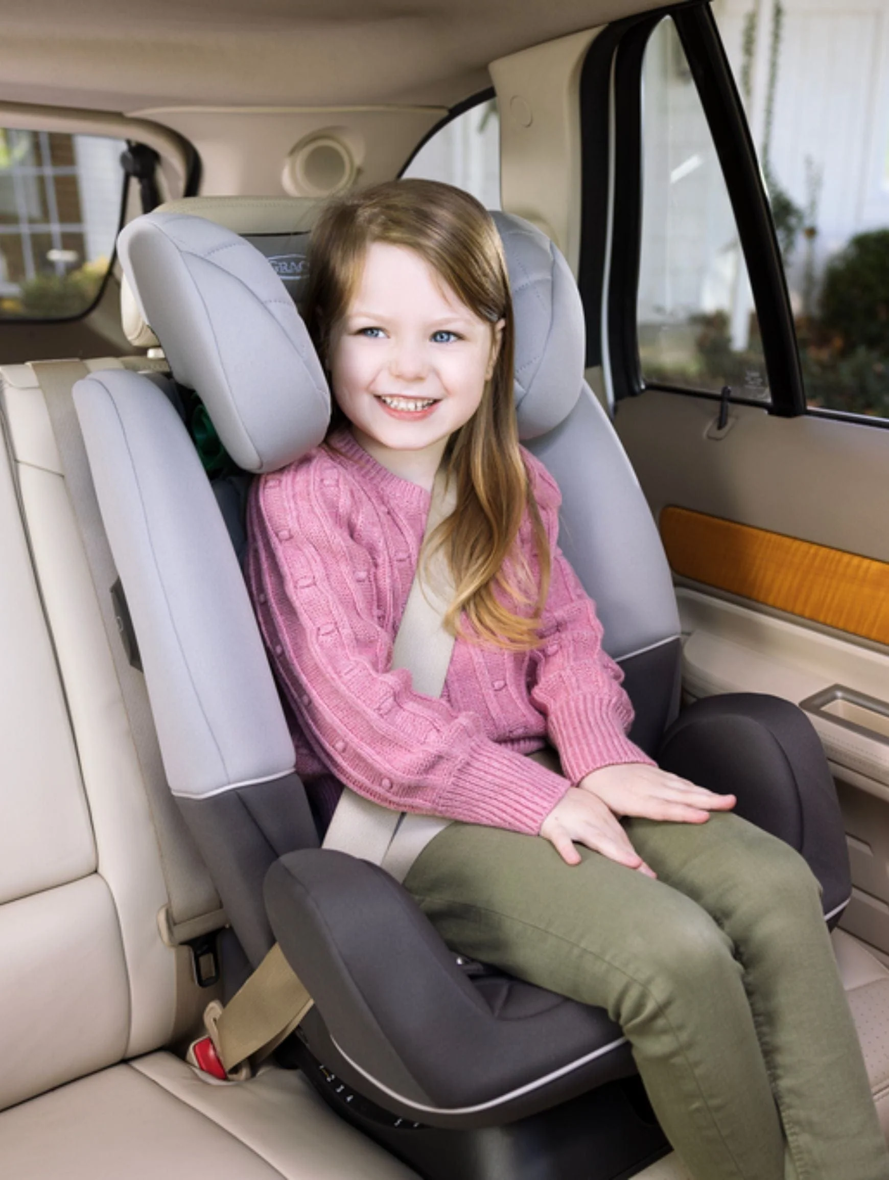Graco Slimfit R129 Car Seat - Iron - Image 3