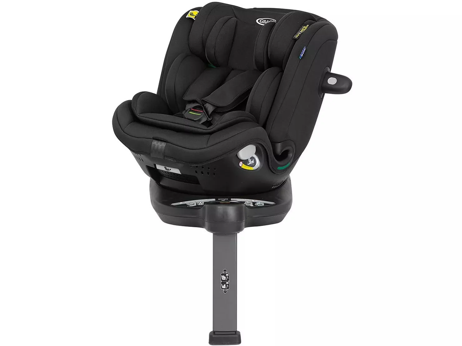Graco Turn2Me Grow i-Size R129 Car Seat - Midnight - Image 6