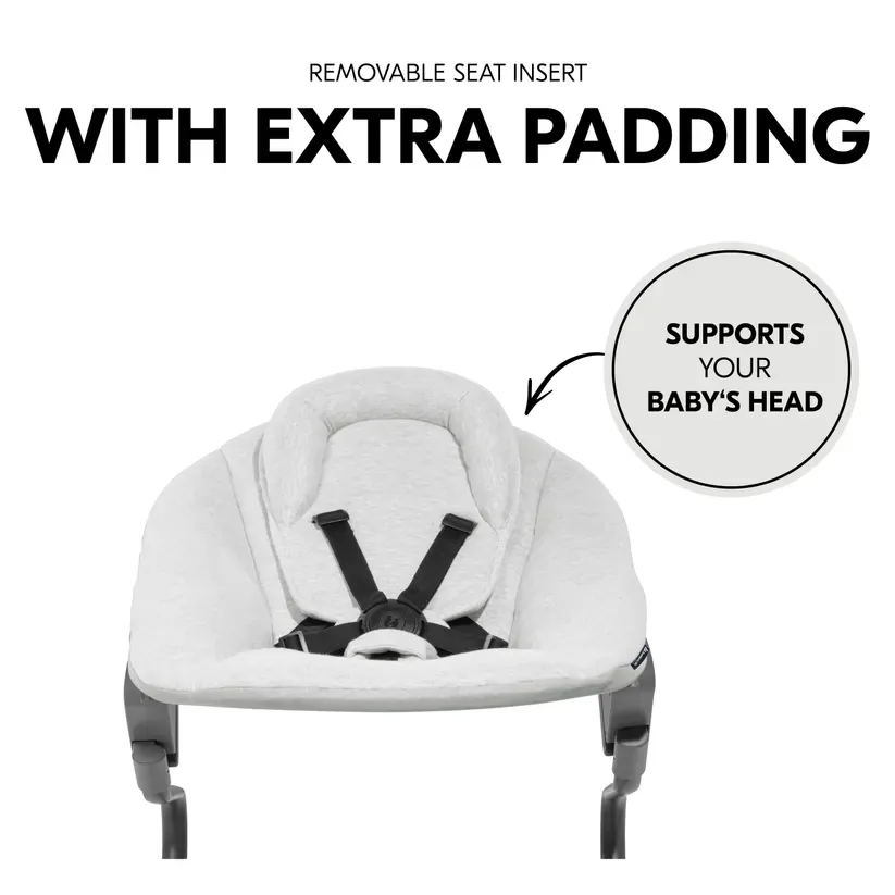 Hauck Alpha Bouncer Premium - Light Grey - Image 5
