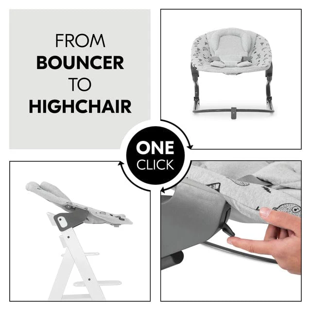 Hauck Alpha Bouncer Premium - Nordic Grey - Image 7