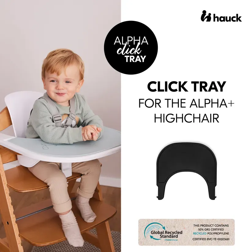 Hauck Alpha Click Tray - Black - Image 2